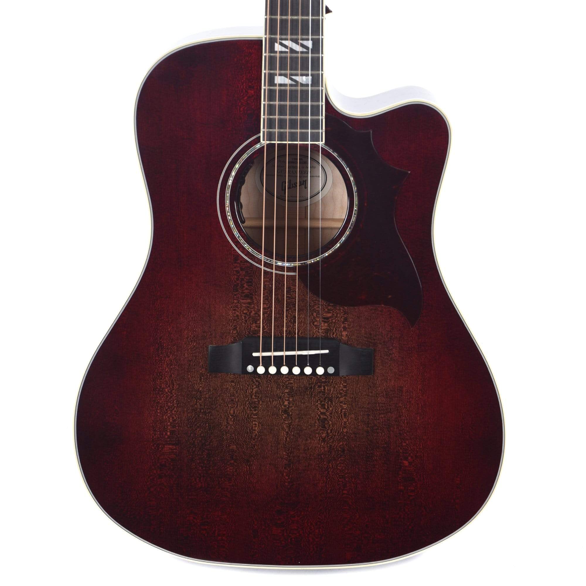 Gibson Montana Hummingbird Chroma Black Cherry Acoustic Guitars / Dreadnought
