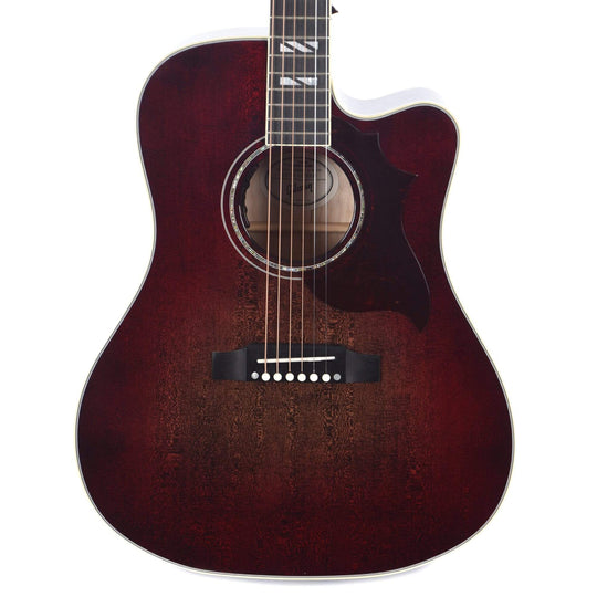 Gibson Montana Hummingbird Chroma Black Cherry Acoustic Guitars / Dreadnought