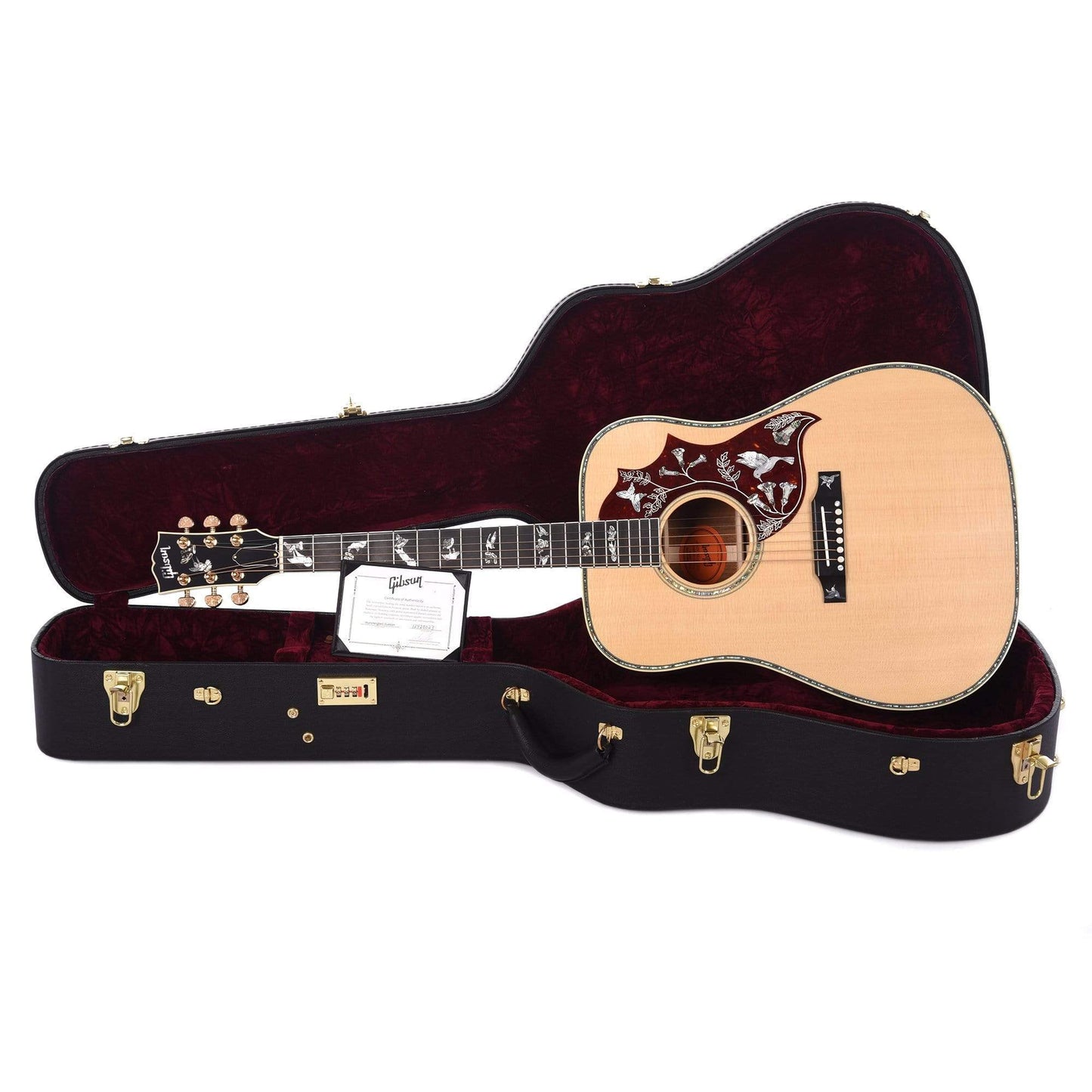 Gibson Montana Hummingbird Custom Antique Natural Acoustic Guitars / Dreadnought