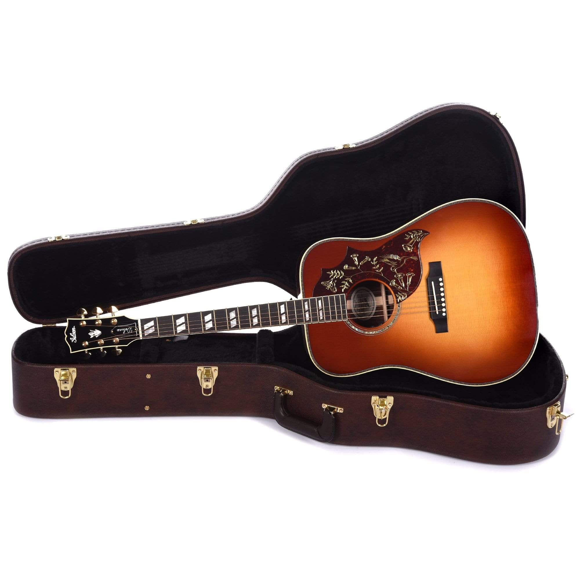Gibson Montana Hummingbird Deluxe 2019 Rosewood Burst Acoustic Guitars / Dreadnought