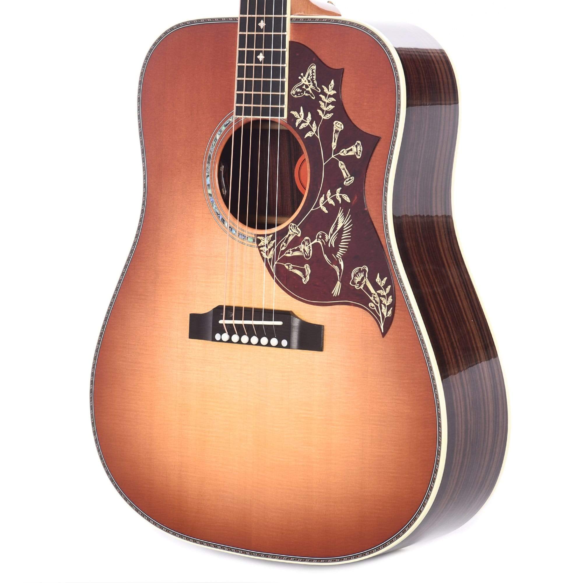 Gibson Montana Hummingbird Deluxe Rosewood Burst Acoustic Guitars / Dreadnought