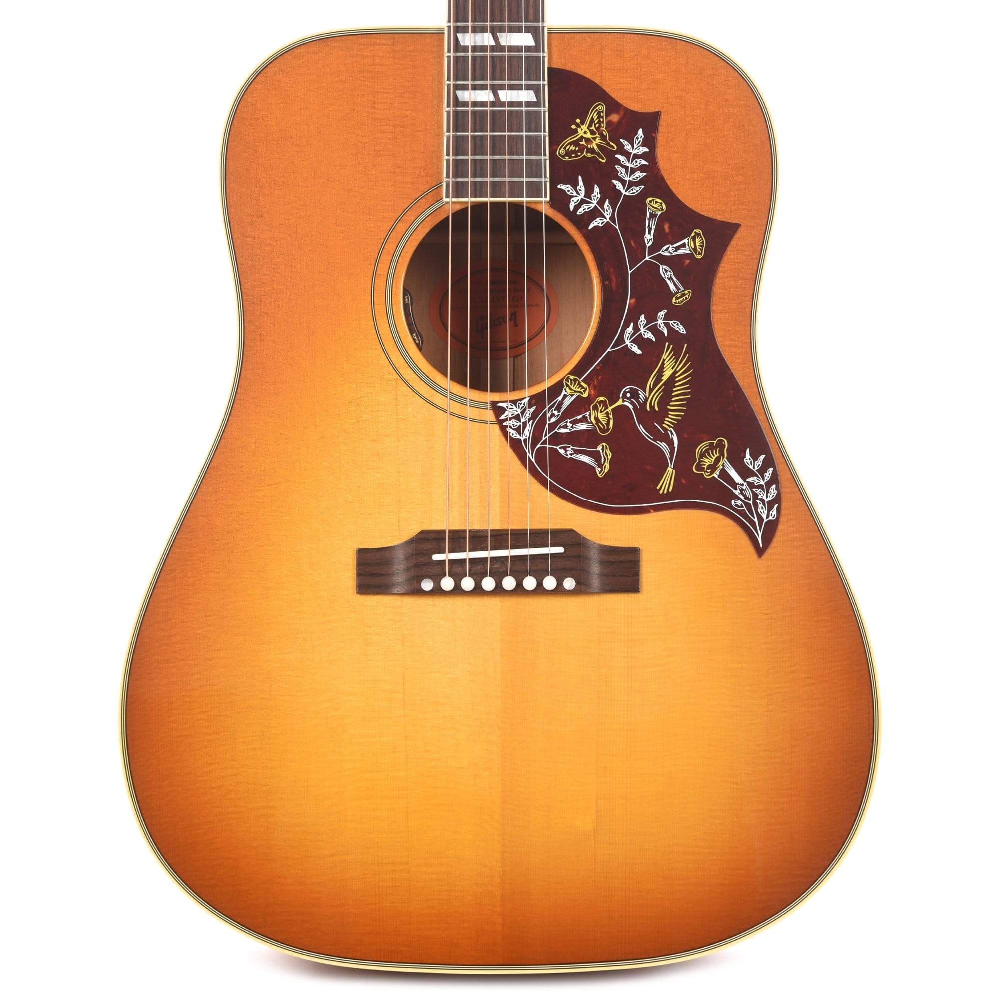 Gibson Montana Hummingbird Original Heritage Cherry Sunburst Acoustic Guitars / Dreadnought