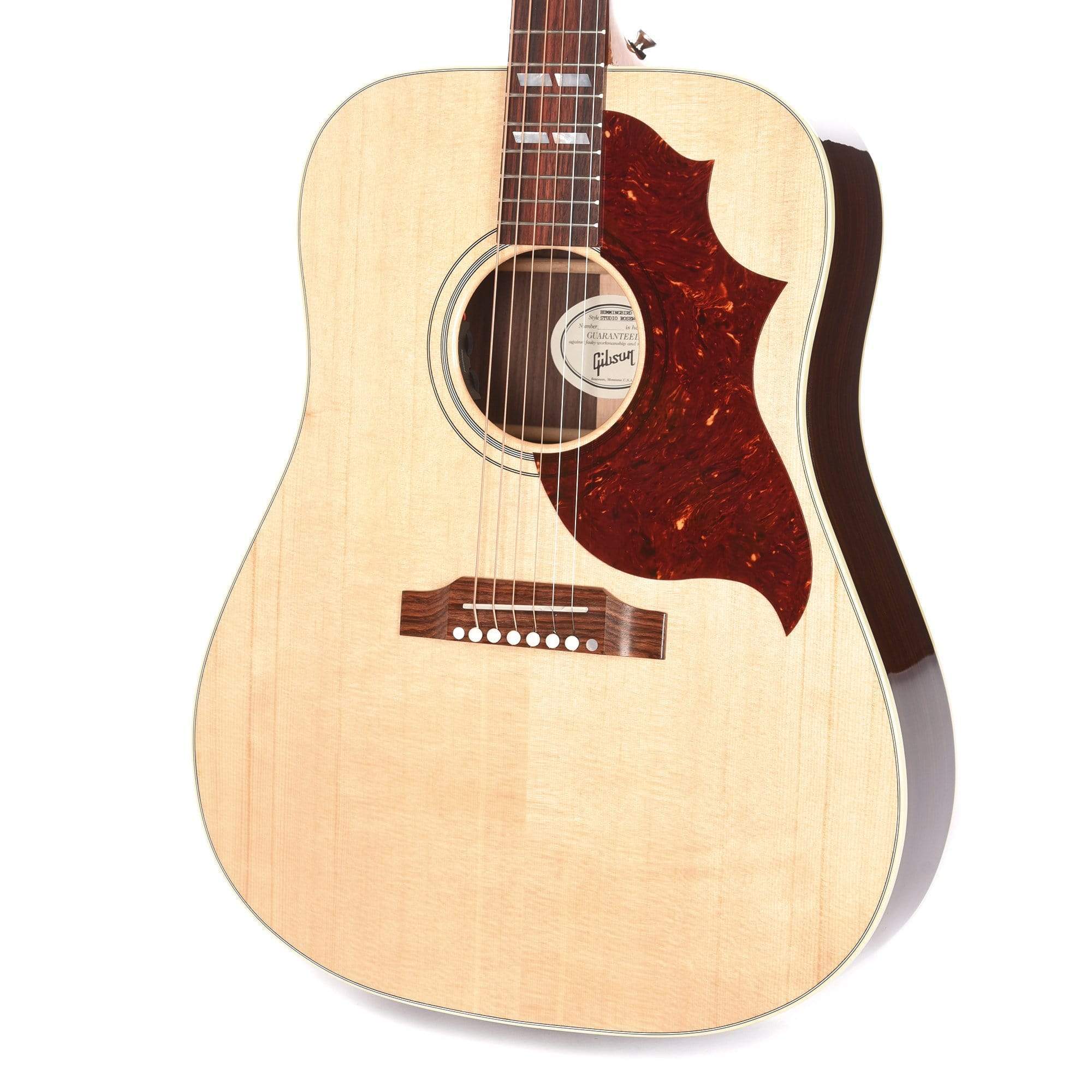 Gibson Montana Hummingbird Studio Rosewood Antique Natural Acoustic Guitars / Dreadnought
