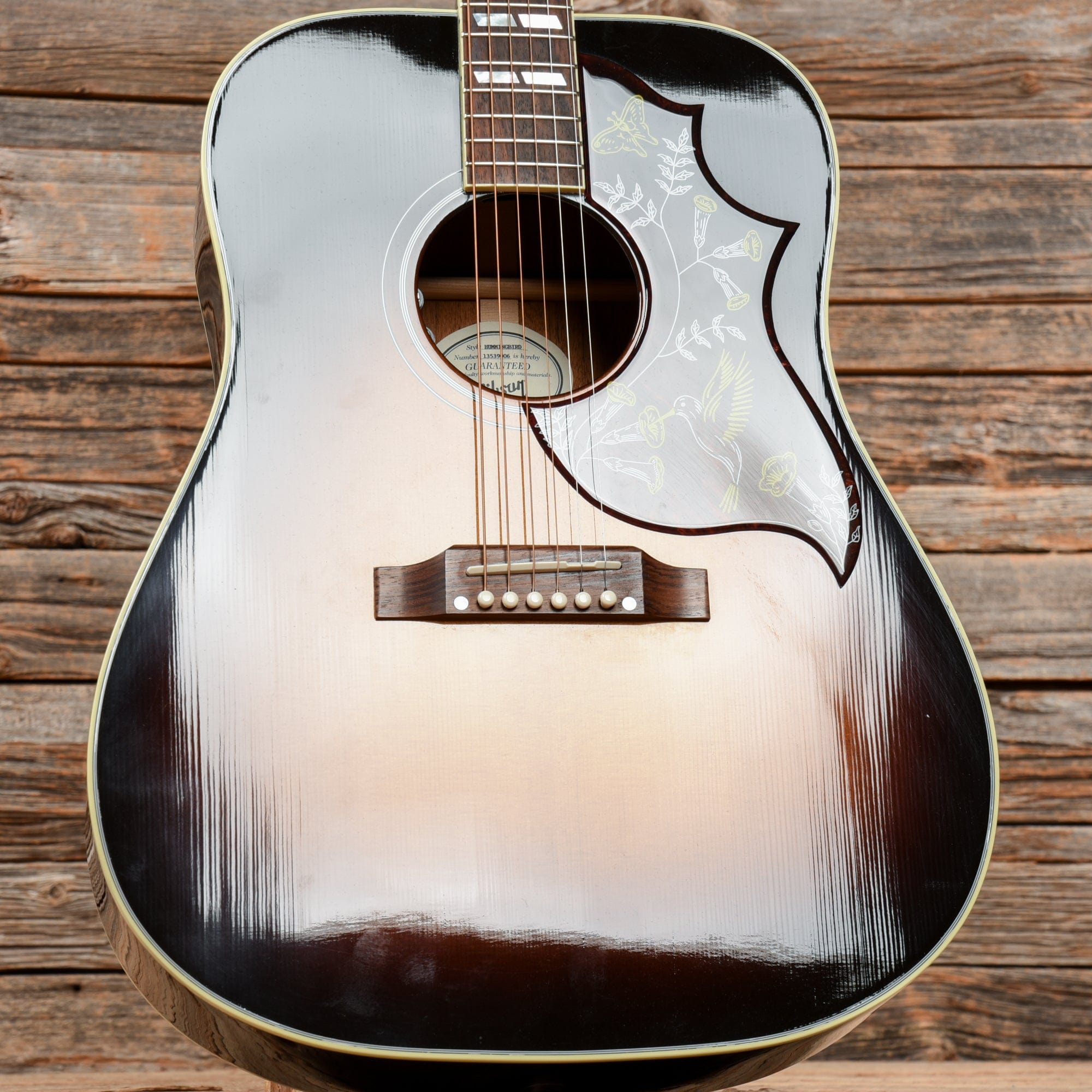 Gibson Montana Hummingbird Sunburst 2019 Acoustic Guitars / Dreadnought