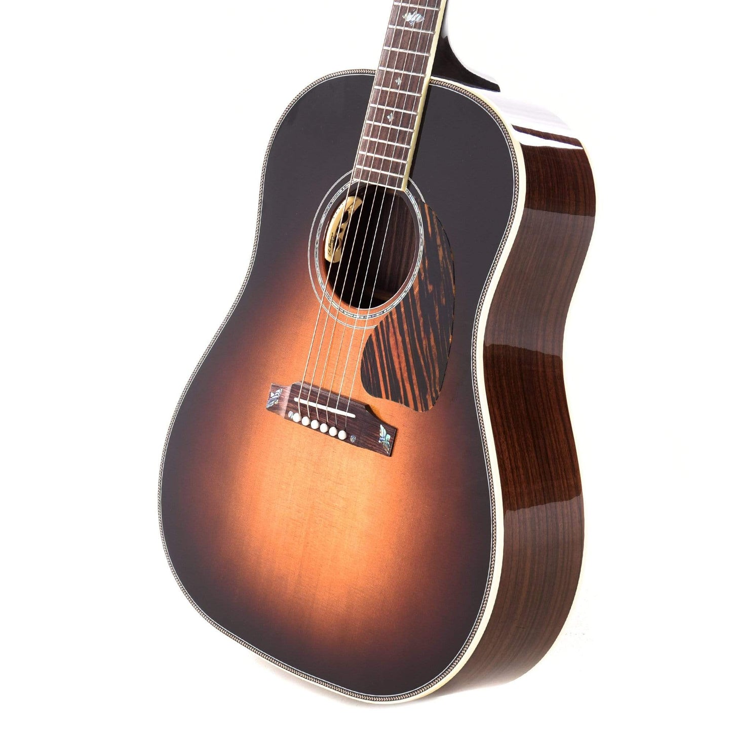 Gibson Montana J-45 Custom Vintage Sunburst Limited Edition w/Flower Peghead Inlay Acoustic Guitars / Dreadnought