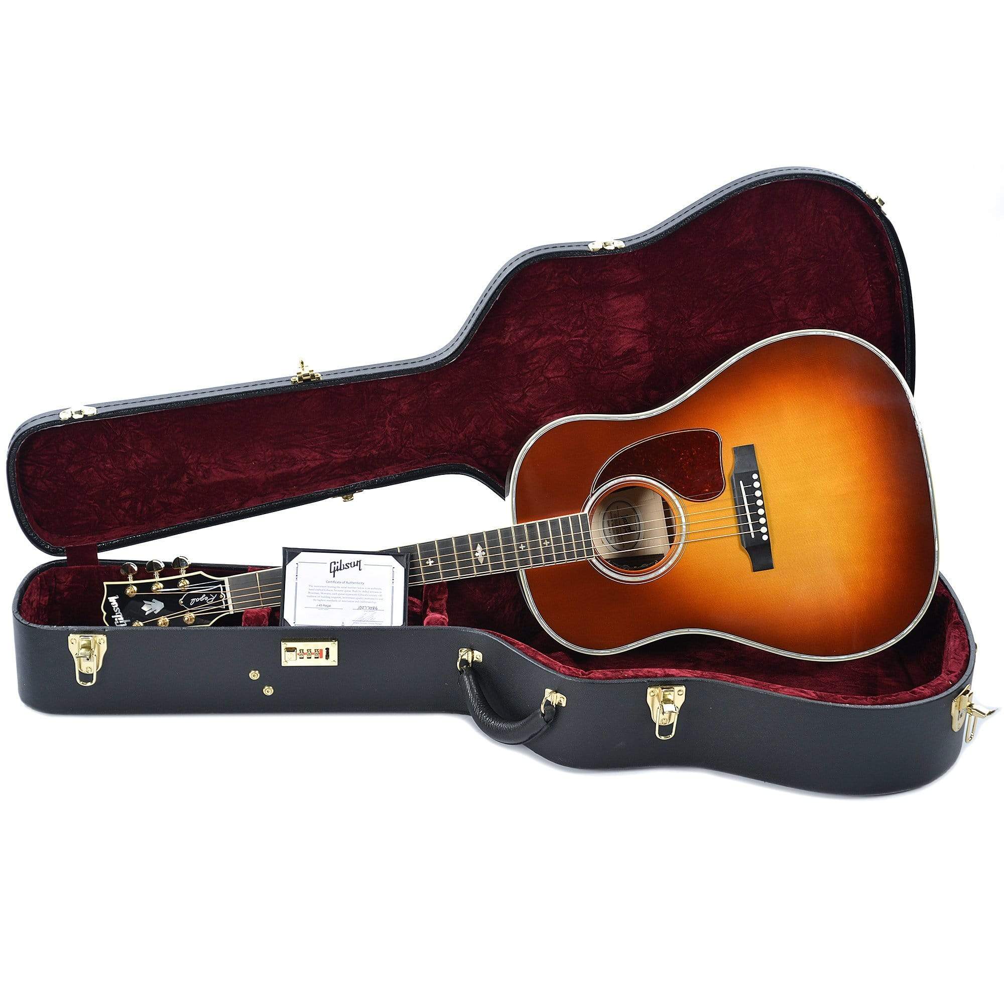 Gibson Montana J-45 Regal Rosewood Burst Acoustic Guitars / Dreadnought