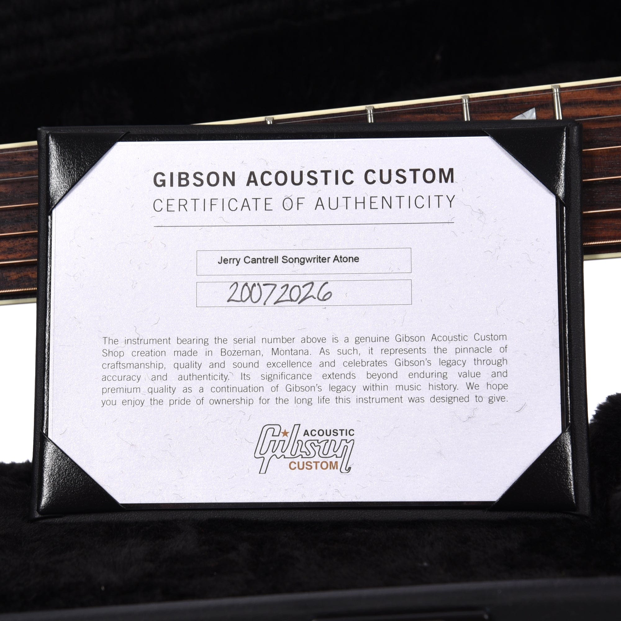 Gibson Montana Jerry Cantrell Signature 