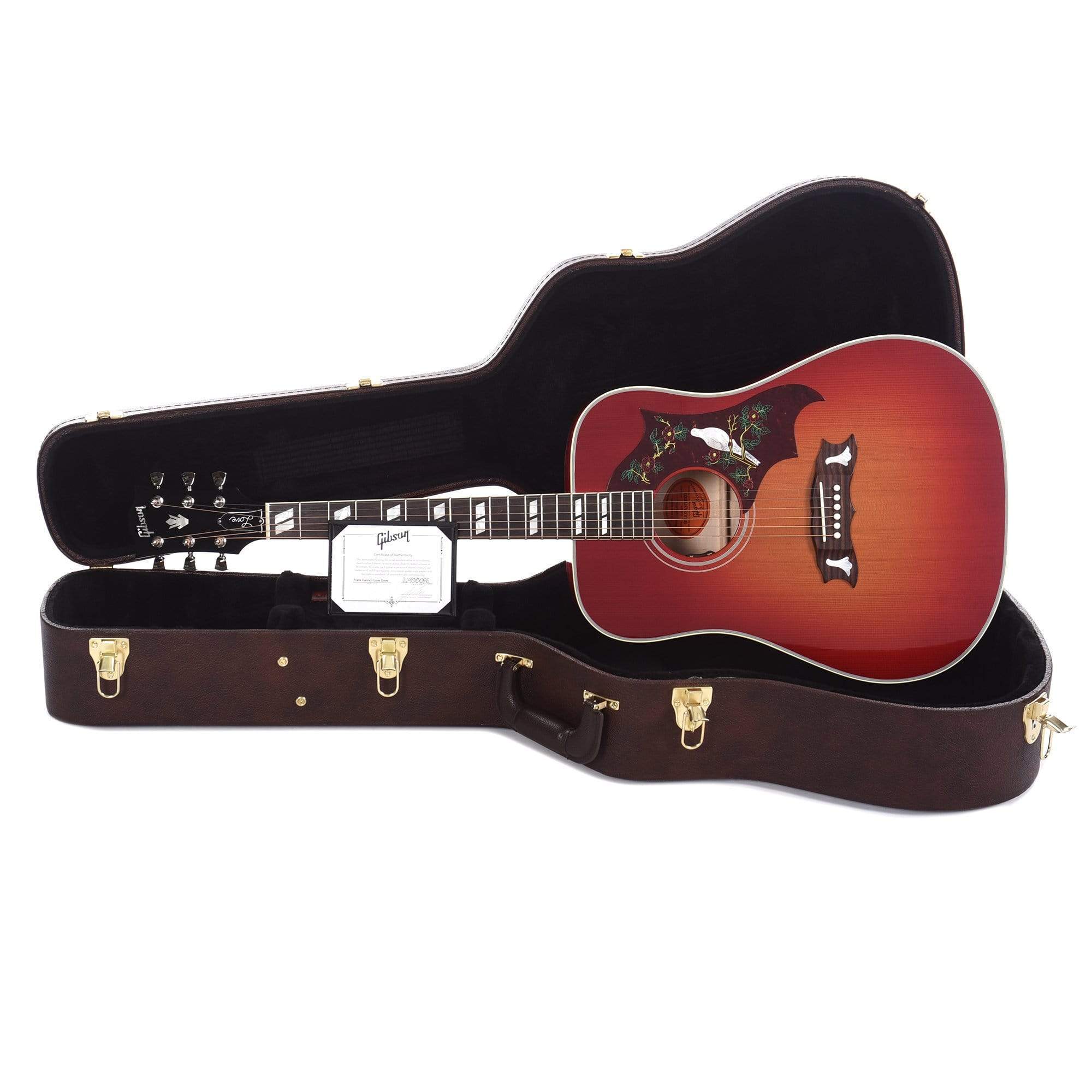 Gibson Signature Frank Hannon Love Dove Vintage Cherry Sunburst Acoustic Guitars / Dreadnought