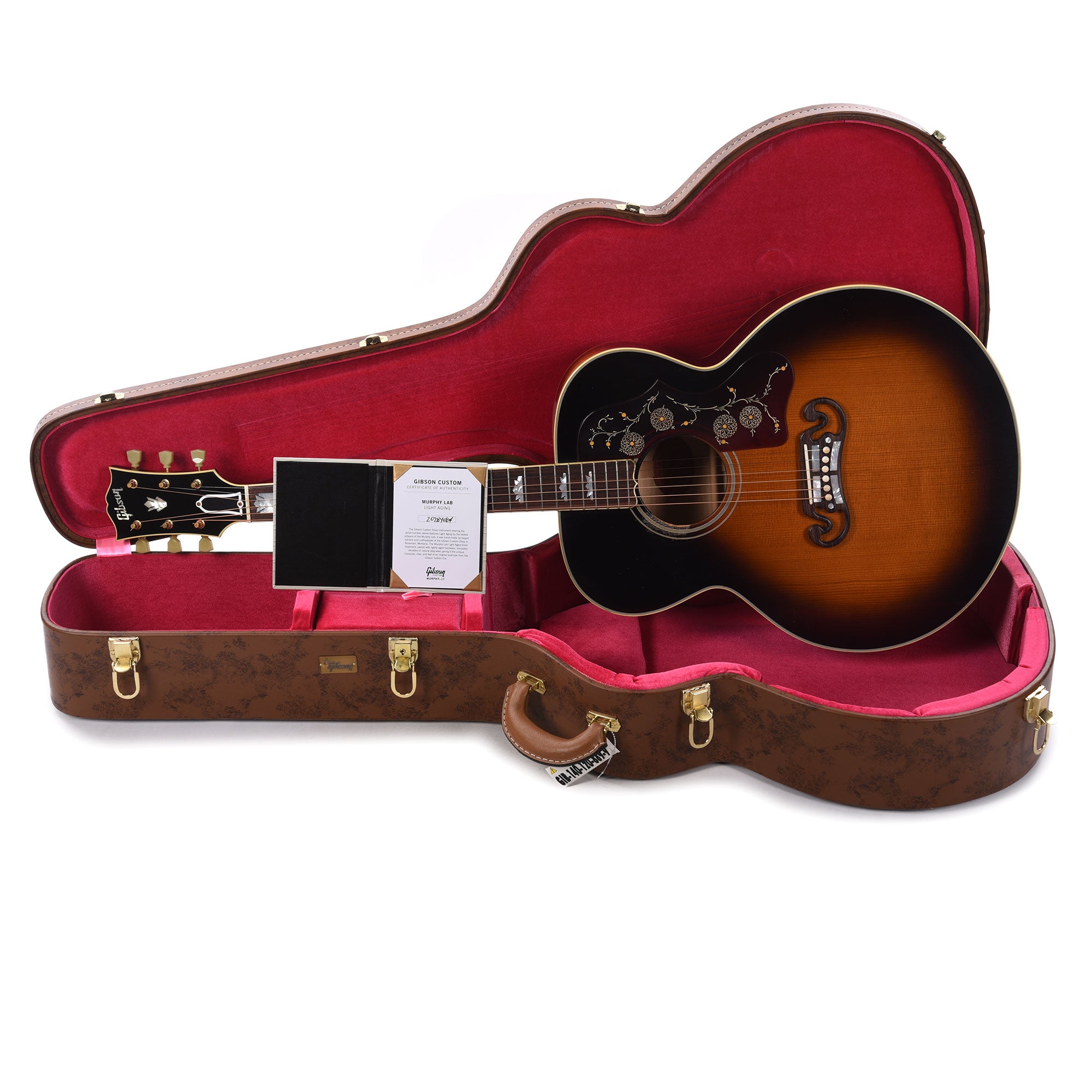 Gibson Custom Shop 1957 SJ-200 Vintage Sunburst Murphy Lab Light Aged Acoustic Guitars / Jumbo
