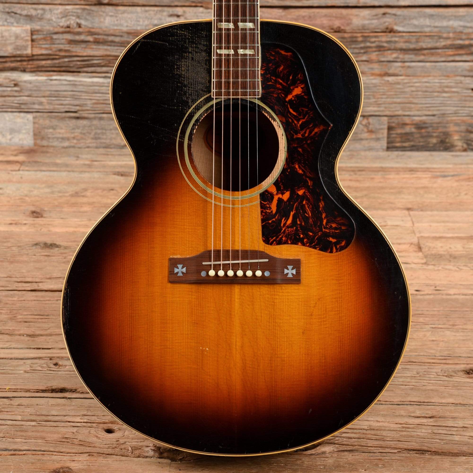 Gibson J-185 Sunburst 1956 Acoustic Guitars / Jumbo