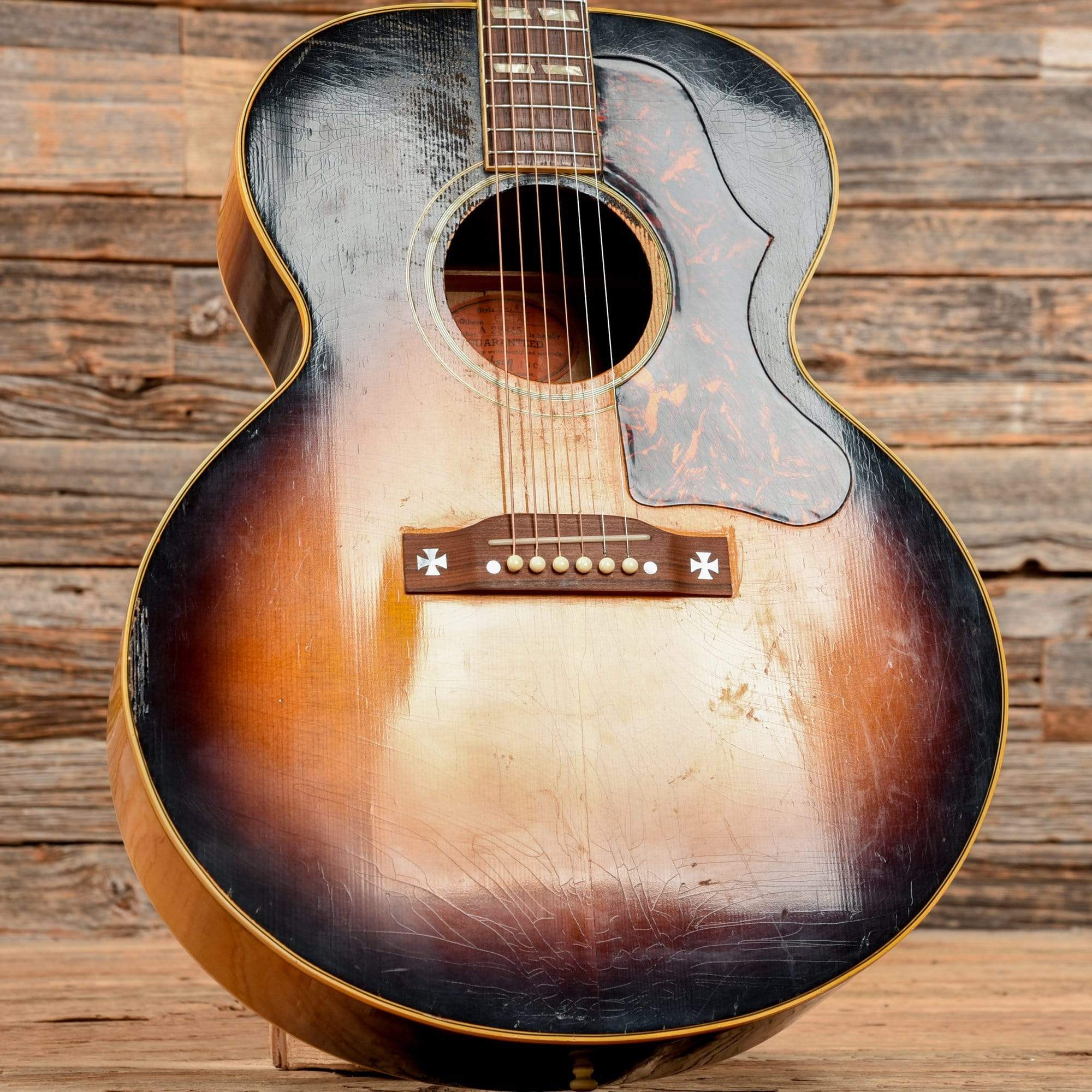 Gibson J-185 Sunburst 1956 Acoustic Guitars / Jumbo