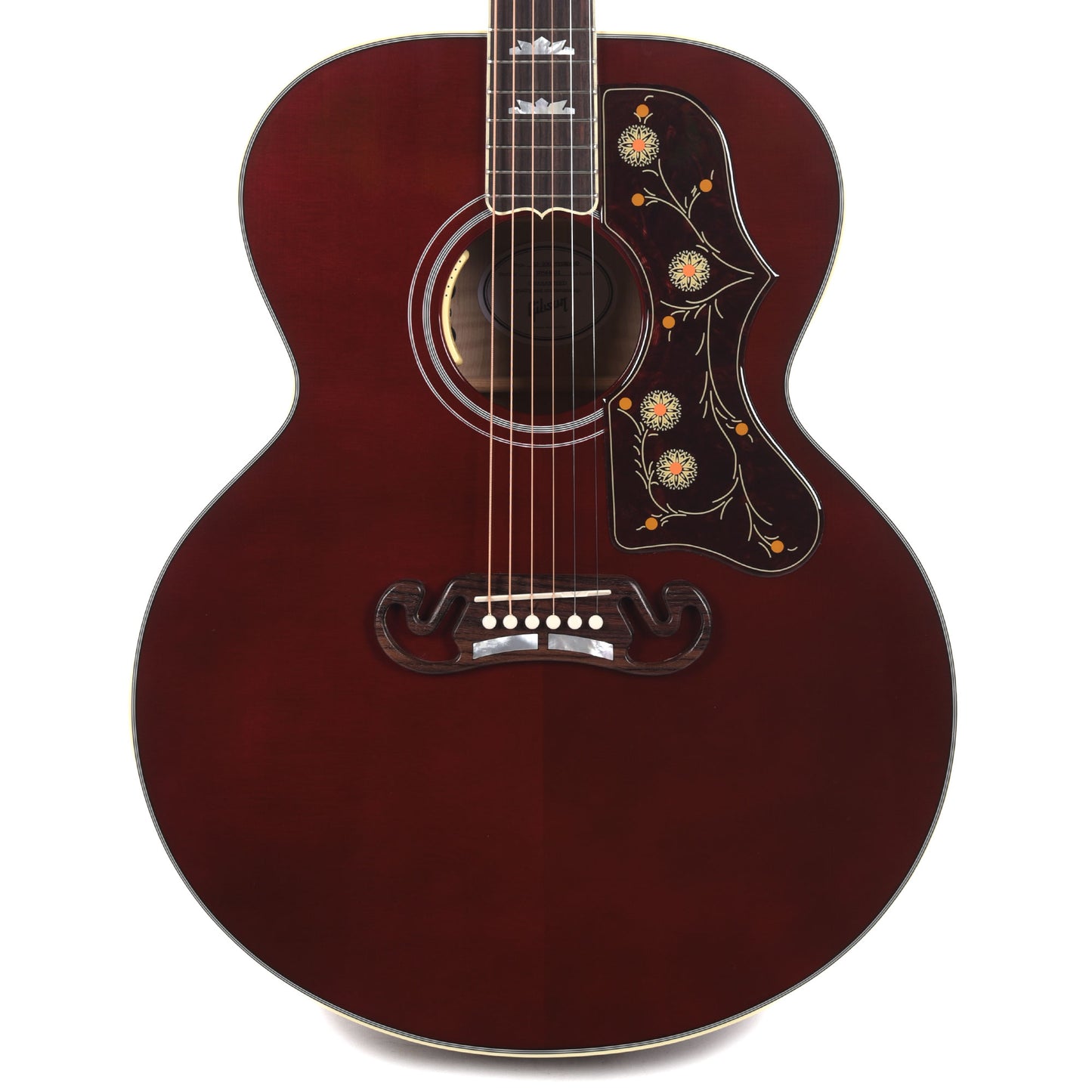 Gibson Modern SJ-200 Standard Maple Wine Red Acoustic Guitars / Jumbo
