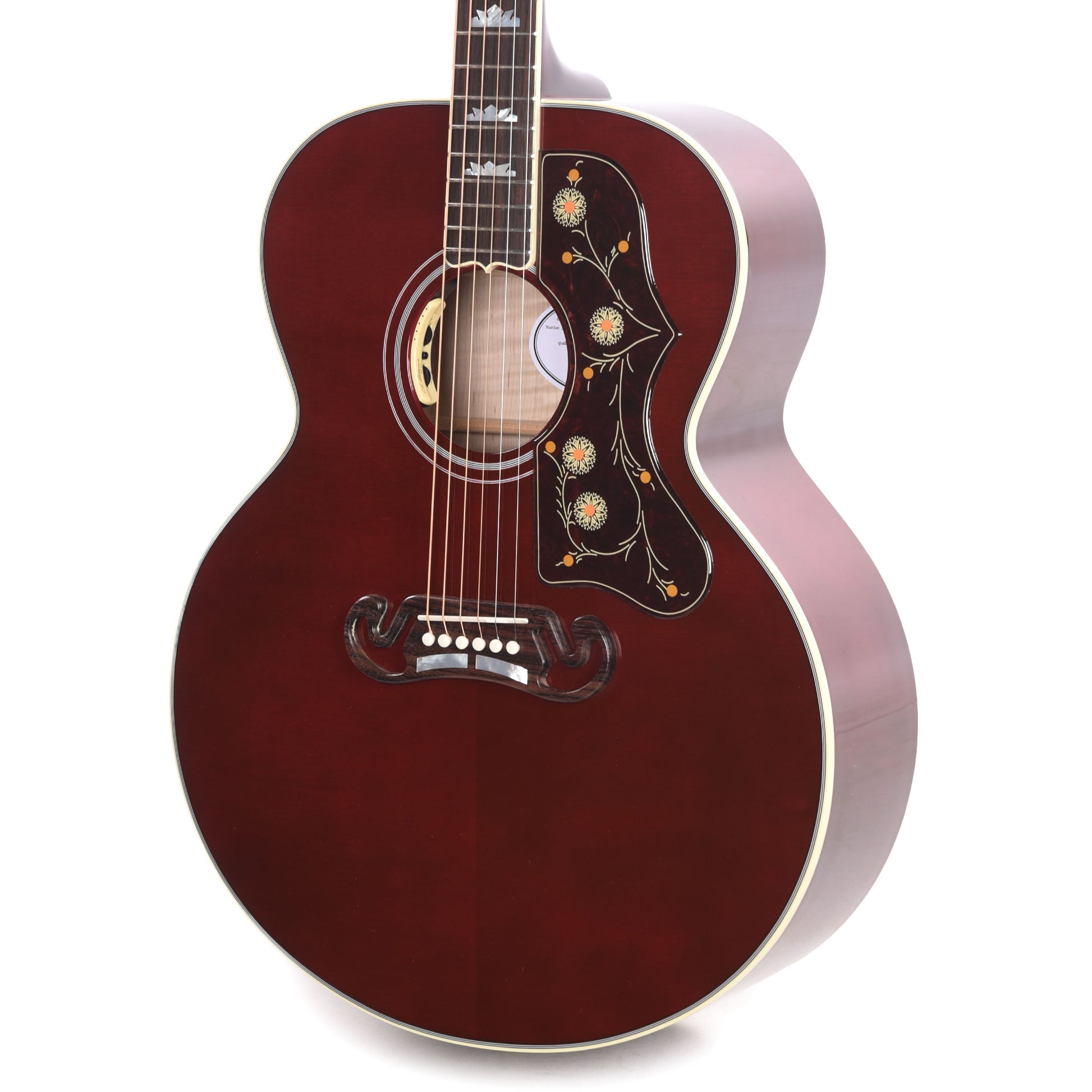 Gibson Modern SJ-200 Standard Maple Wine Red Acoustic Guitars / Jumbo