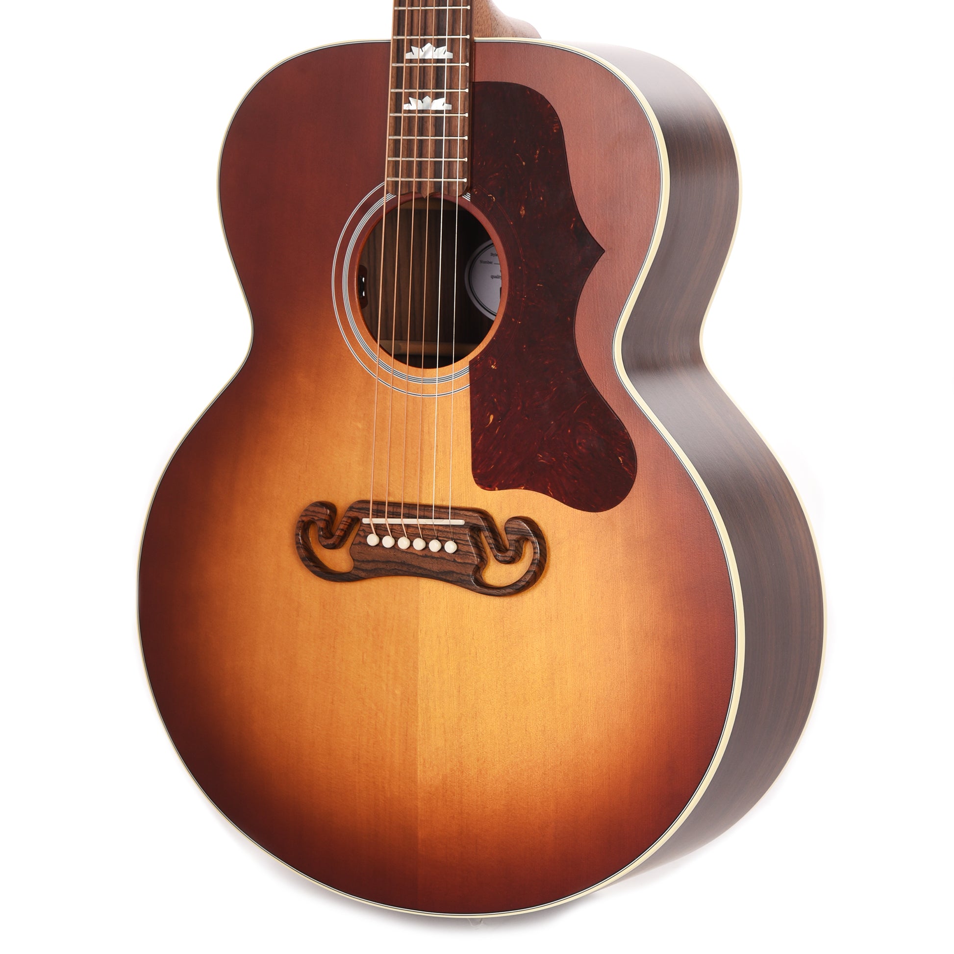 Gibson Modern SJ-200 Studio Rosewood Satin Rosewood Burst Acoustic Guitars / Jumbo