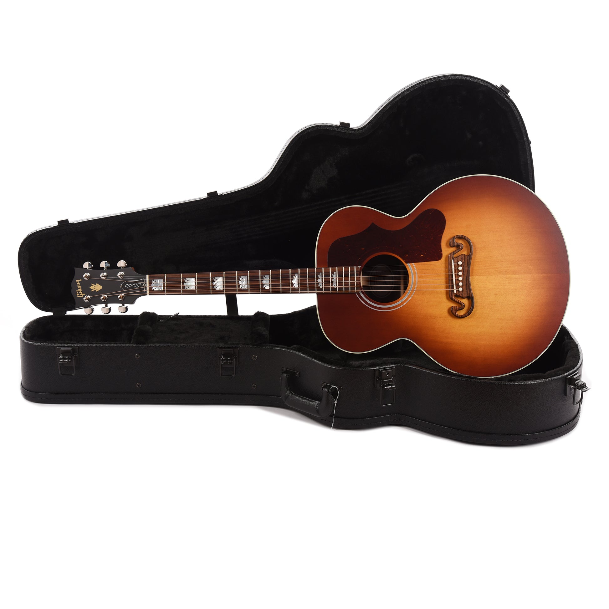 Gibson Modern SJ-200 Studio Rosewood Satin Rosewood Burst Acoustic Guitars / Jumbo