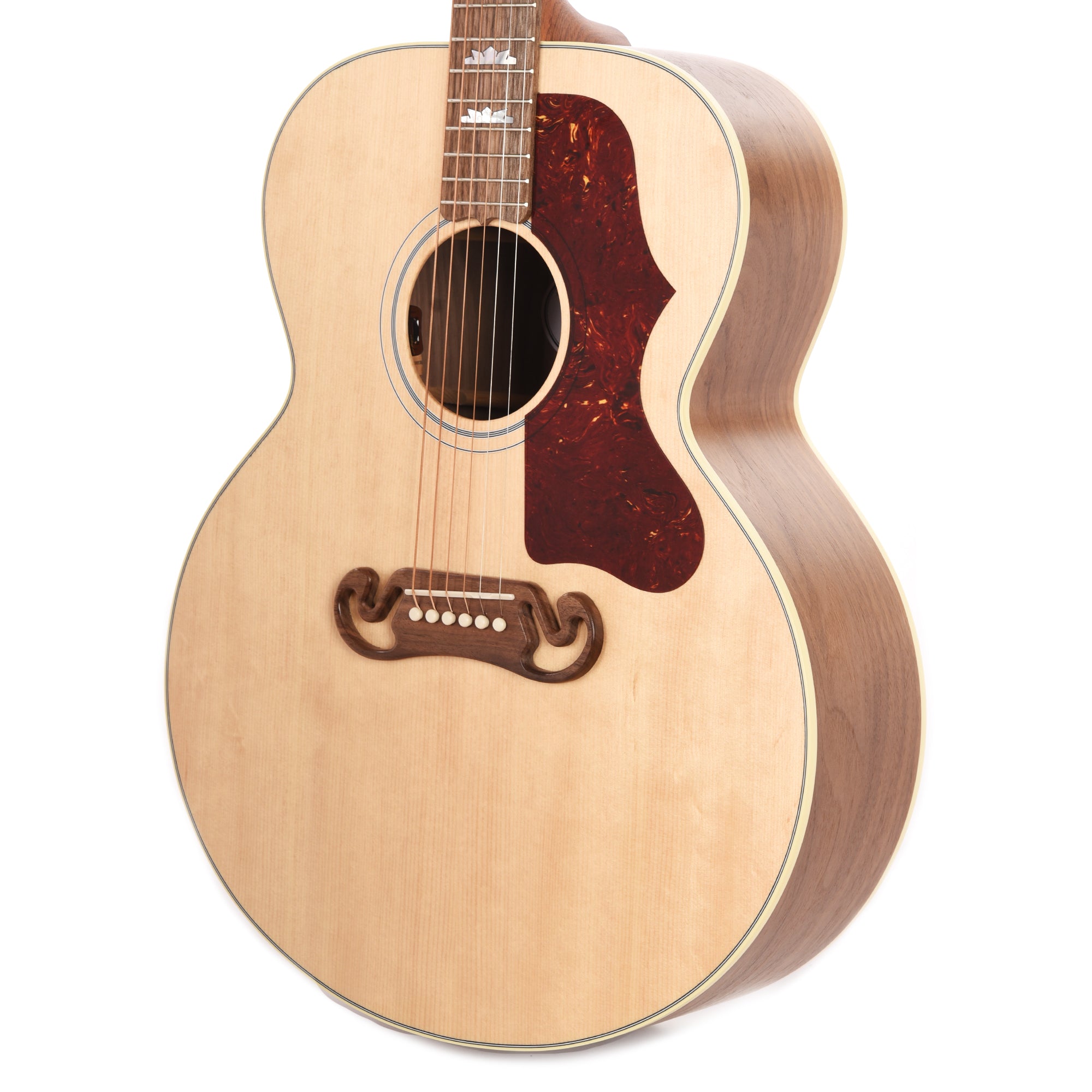 Gibson Modern SJ-200 Studio Walnut Satin Natural Acoustic Guitars / Jumbo