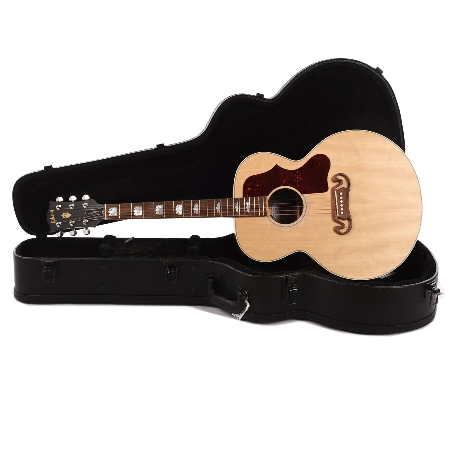 Gibson Modern SJ-200 Studio Walnut Satin Natural Acoustic Guitars / Jumbo