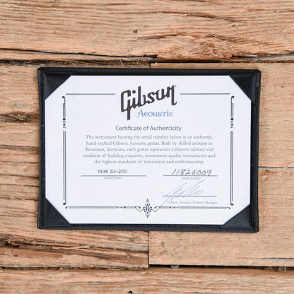 Gibson Montana 1938 SJ-200 Adirondack Red Spruce/Rosewood (Limited Edition of 30) Triburst 2016 Acoustic Guitars / Jumbo