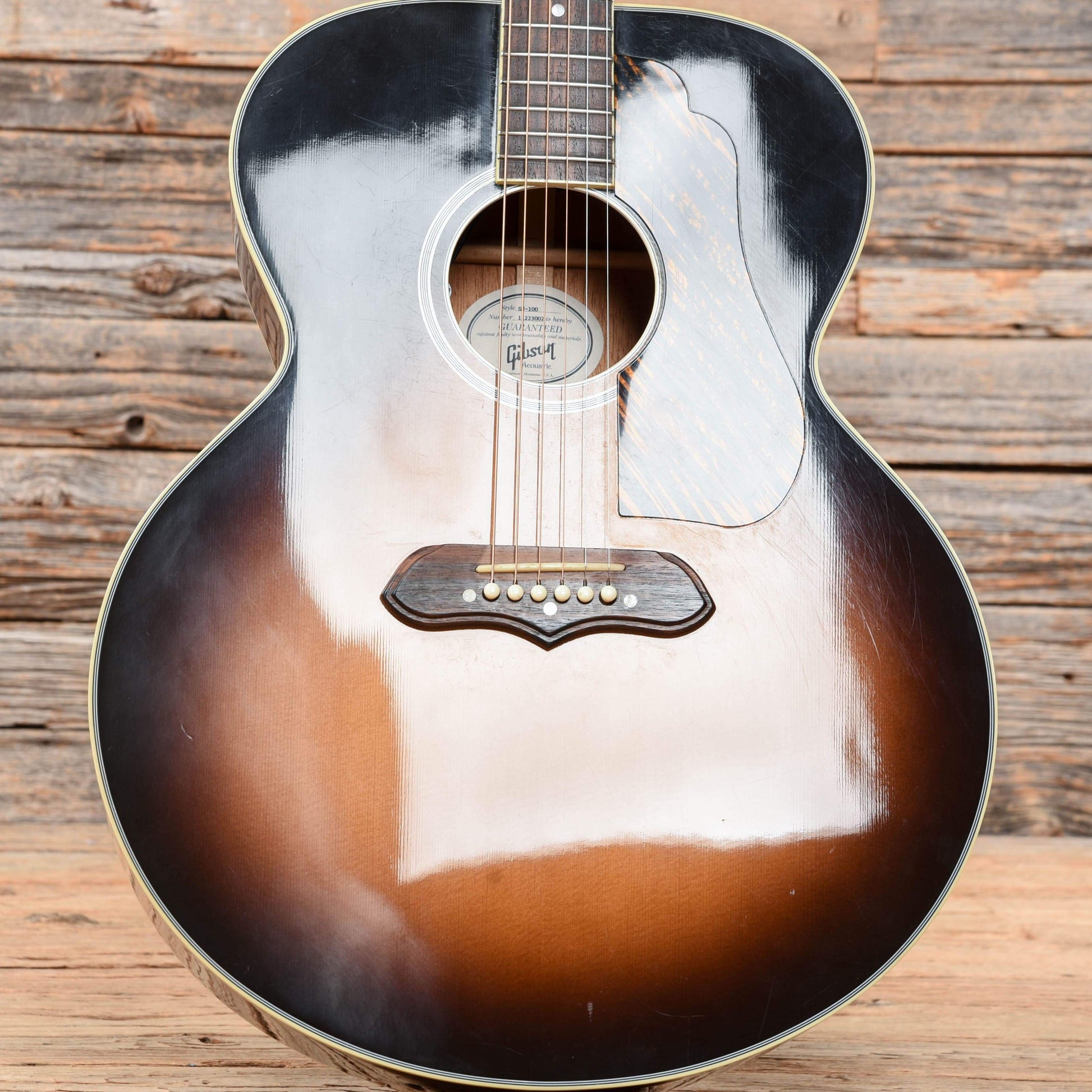 Gibson Montana 1941 SJ-100 Reissue Sunburst Acoustic Guitars / Jumbo
