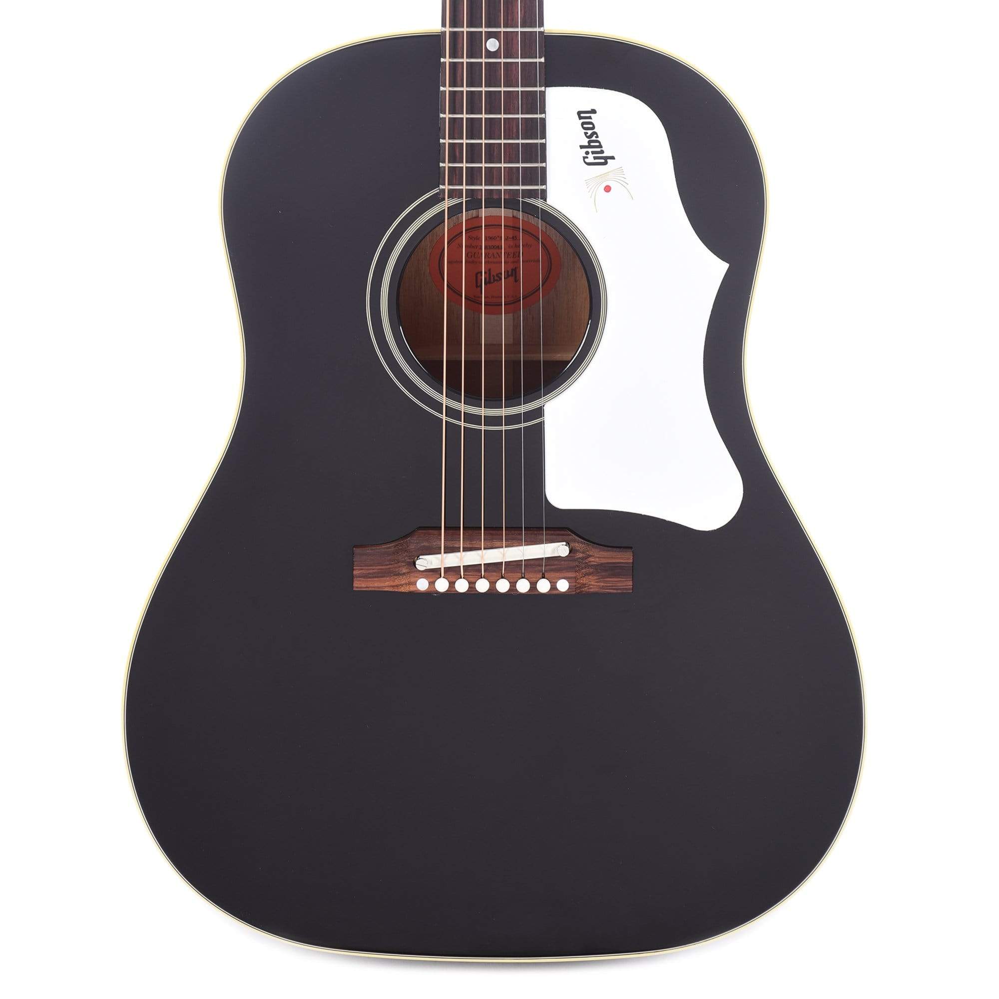 Gibson Montana '60s J-45 Original Ebony w/Adjustable Saddle Acoustic Guitars / Jumbo