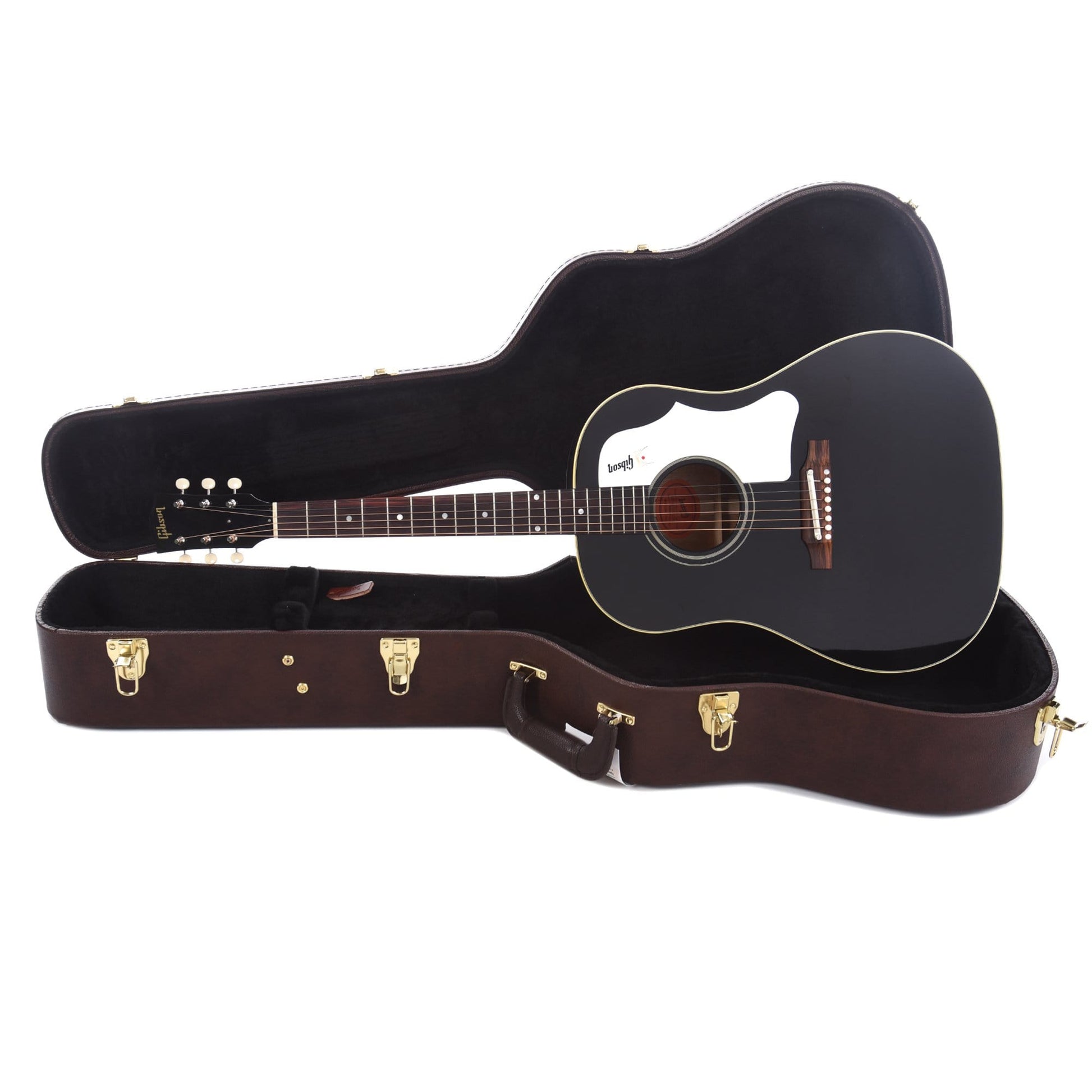 Gibson Montana '60s J-45 Original Ebony w/Adjustable Saddle Acoustic Guitars / Jumbo