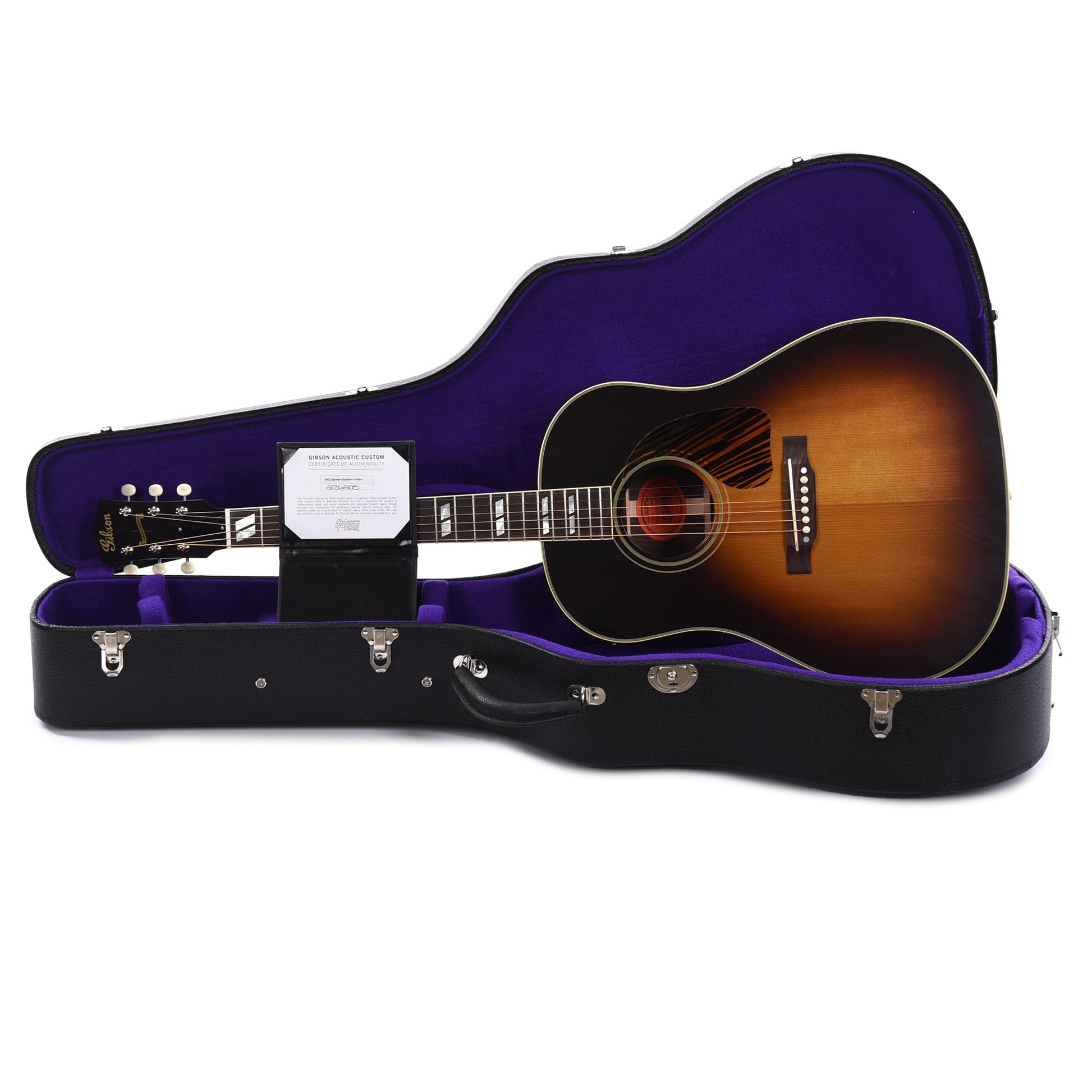 Gibson Montana Custom Shop Historic Reissue 1942 Banner Southern Jumbo Vintage Sunburst Acoustic Guitars / Jumbo