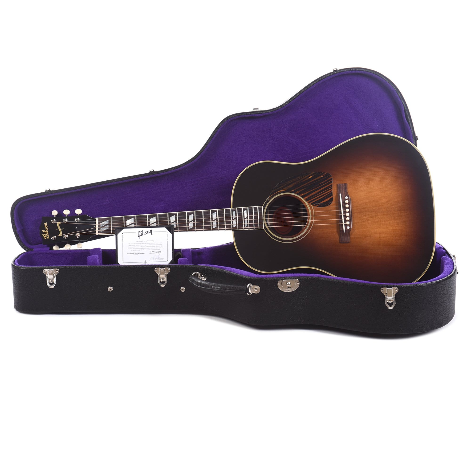 Gibson Montana Custom Shop Historic Reissue 1942 Banner Southern Jumbo Vintage Sunburst Acoustic Guitars / Jumbo