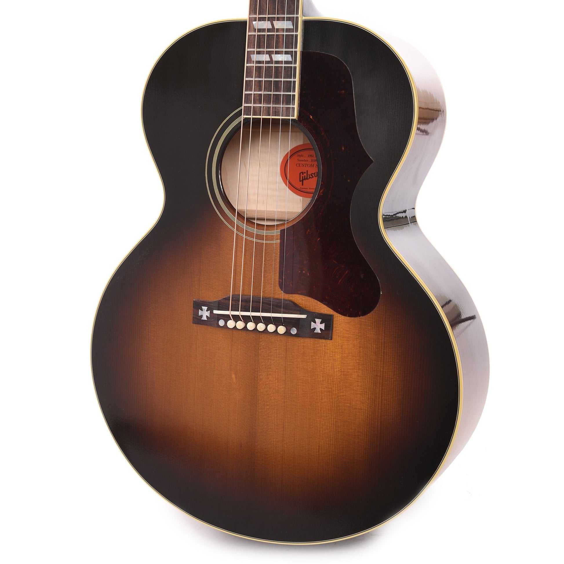 Gibson Montana Custom Shop Historic Reissue 1952 J-185 Vintage Sunburst Acoustic Guitars / Jumbo