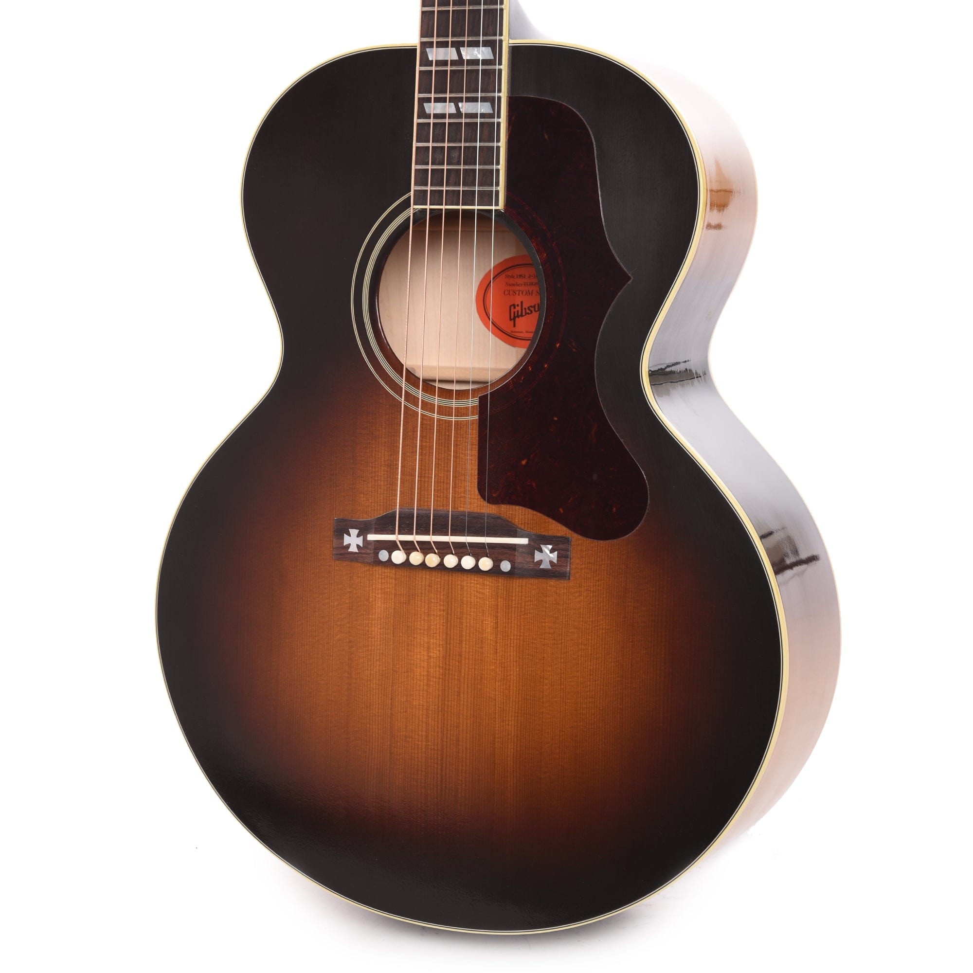 Gibson Montana Custom Shop Historic Reissue 1952 J-185 Vintage Sunburst Acoustic Guitars / Jumbo
