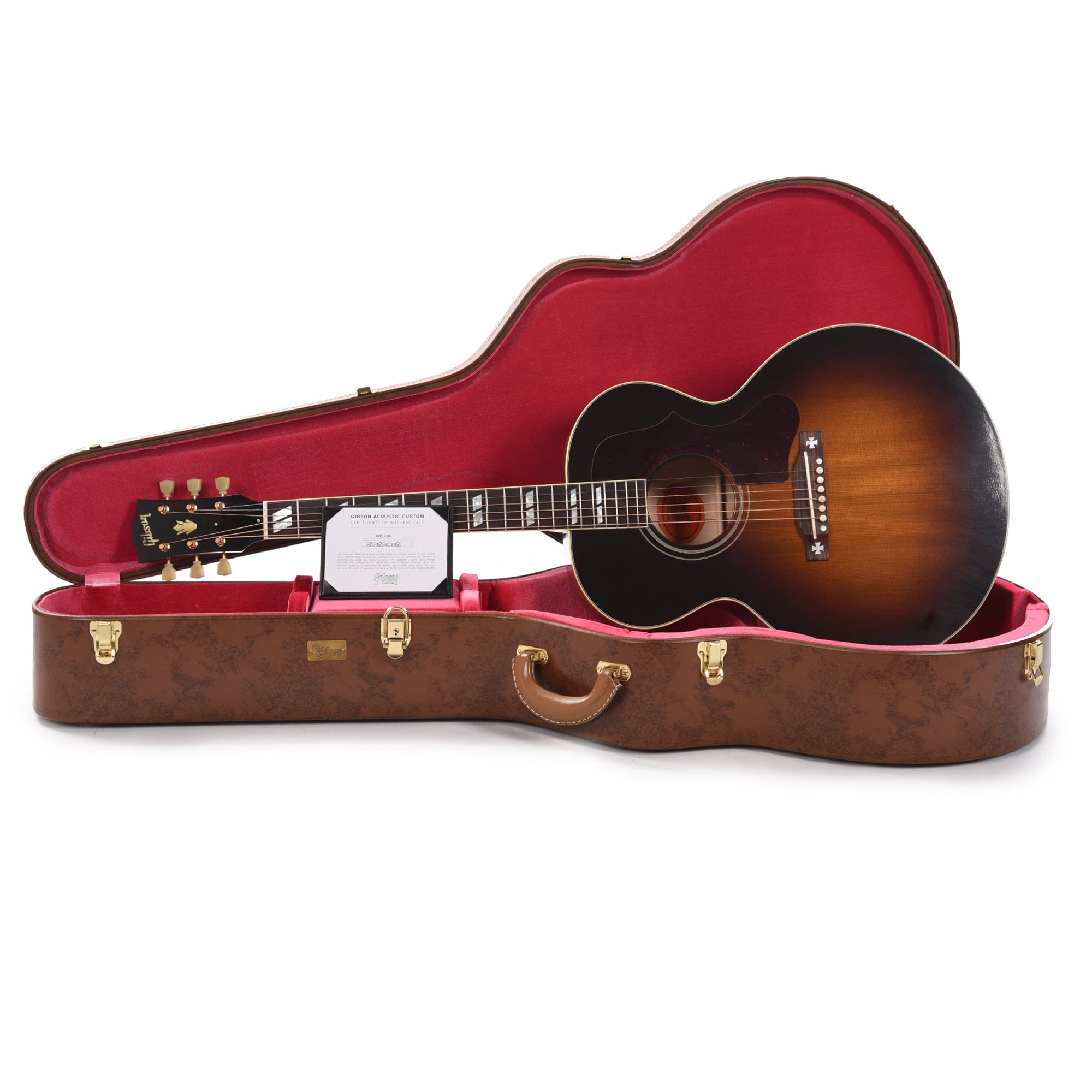 Gibson Montana Custom Shop Historic Reissue 1952 J-185 Vintage Sunburst Acoustic Guitars / Jumbo