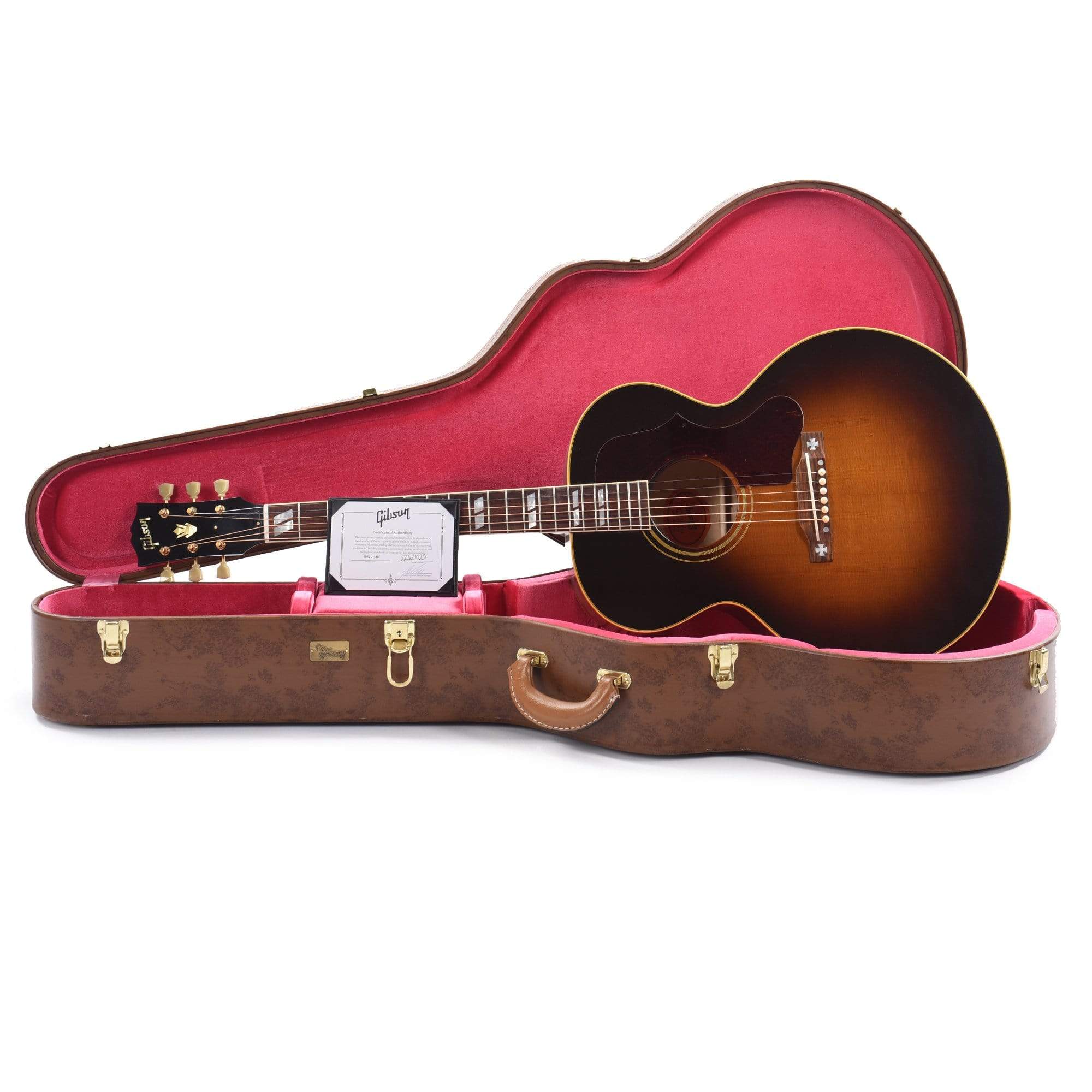 Gibson Montana Custom Shop Historic Reissue 1952 J-185 Vintage Sunburst Acoustic Guitars / Jumbo