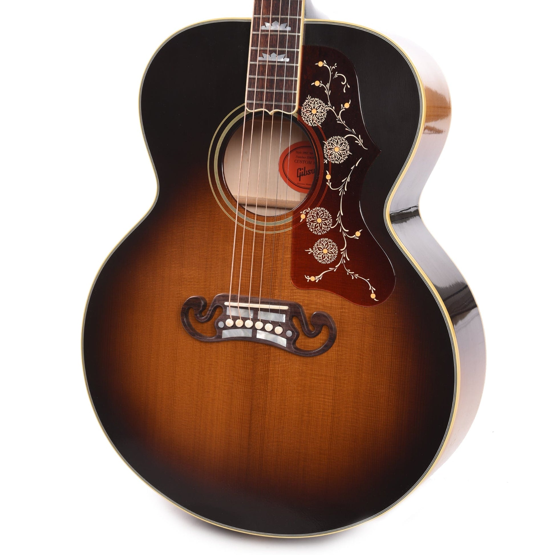 Gibson Montana Custom Shop Historic Reissue 1957 SJ-200 Vintage Sunburst Acoustic Guitars / Jumbo
