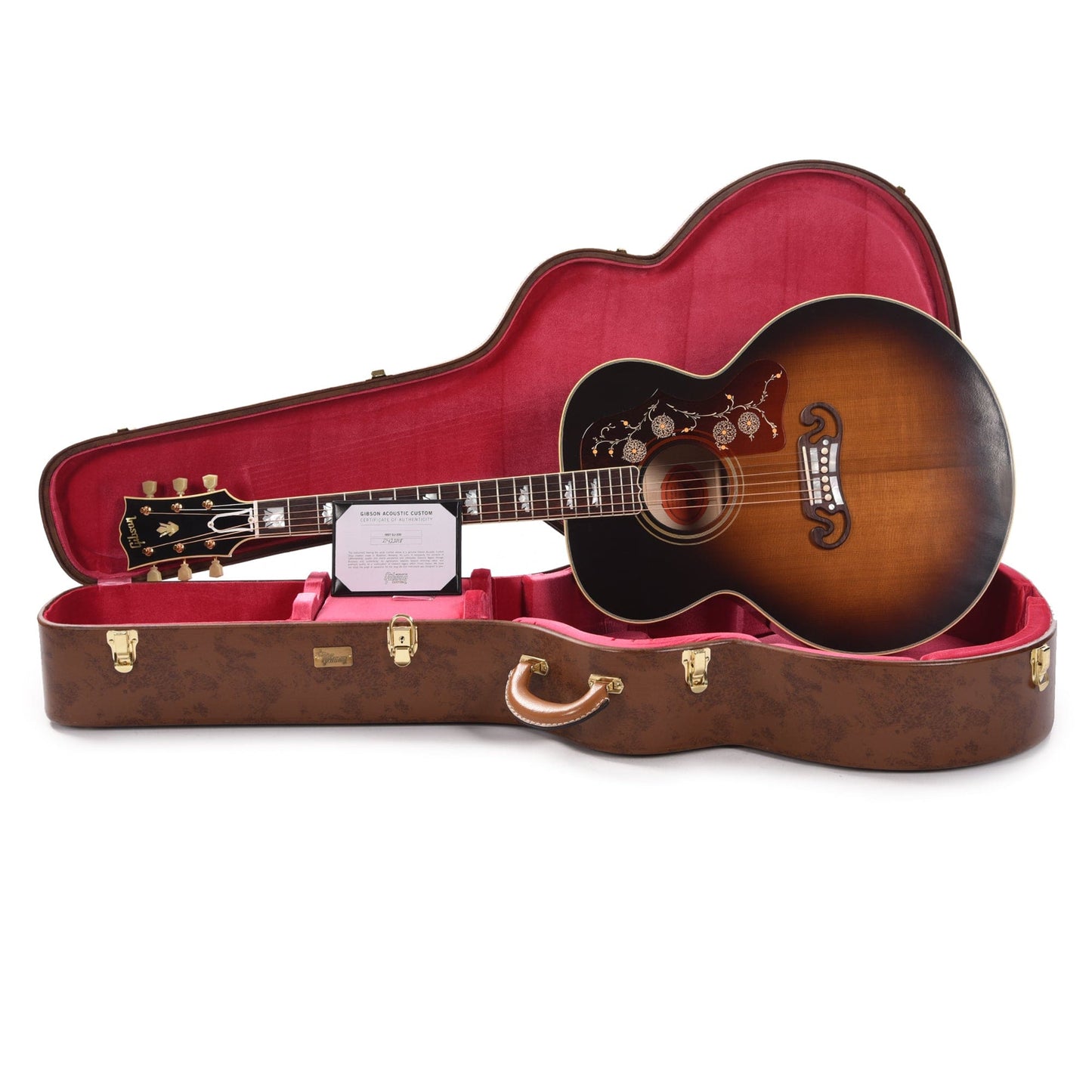 Gibson Montana Custom Shop Historic Reissue 1957 SJ-200 Vintage Sunburst Acoustic Guitars / Jumbo