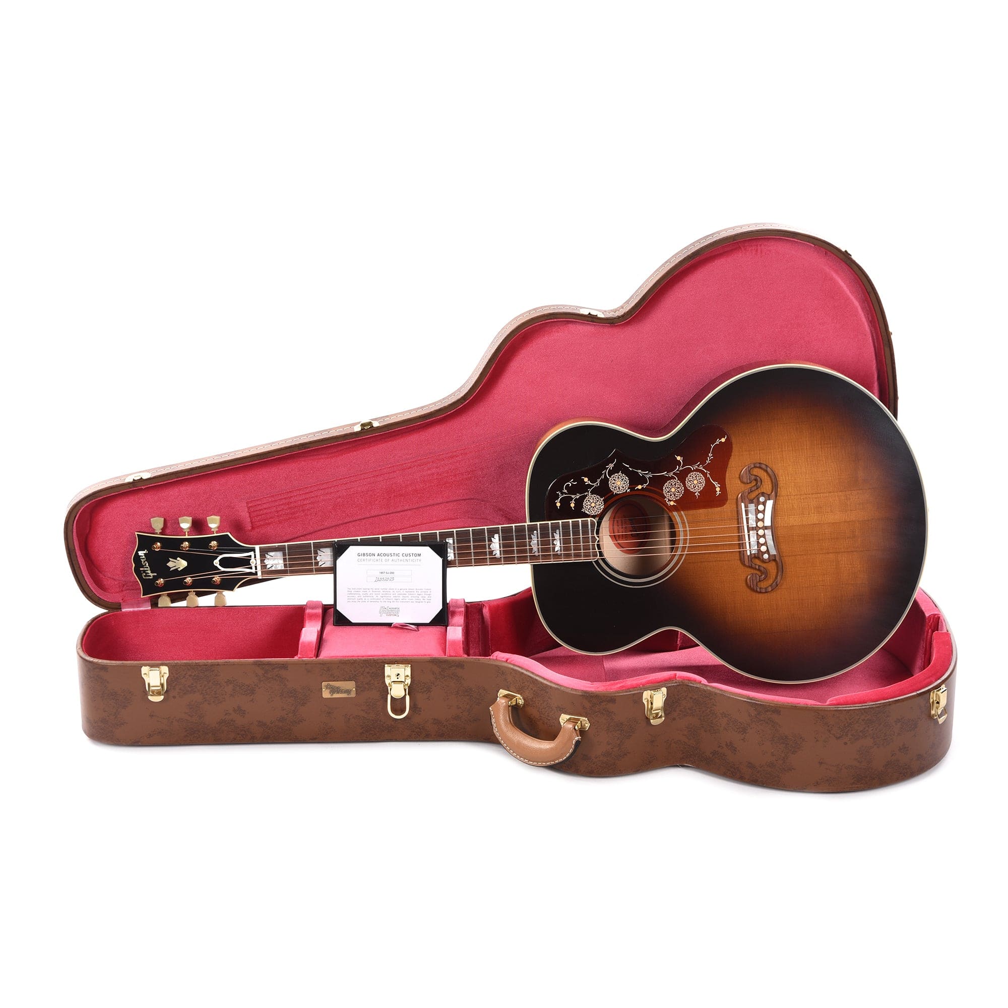 Gibson Montana Custom Shop Historic Reissue 1957 SJ-200 Vintage Sunburst Acoustic Guitars / Jumbo