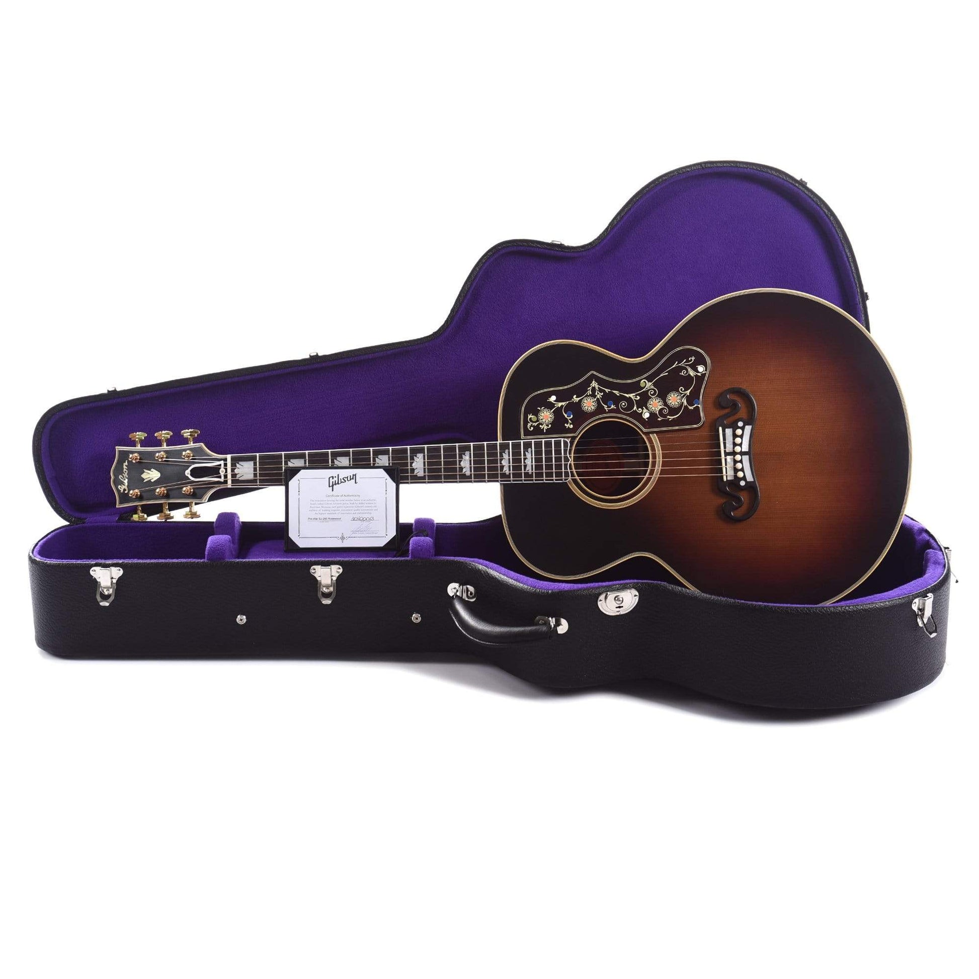 Gibson Montana Custom Shop Historic Reissue Pre-War SJ-200 Rosewood Vintage Sunburst Acoustic Guitars / Jumbo