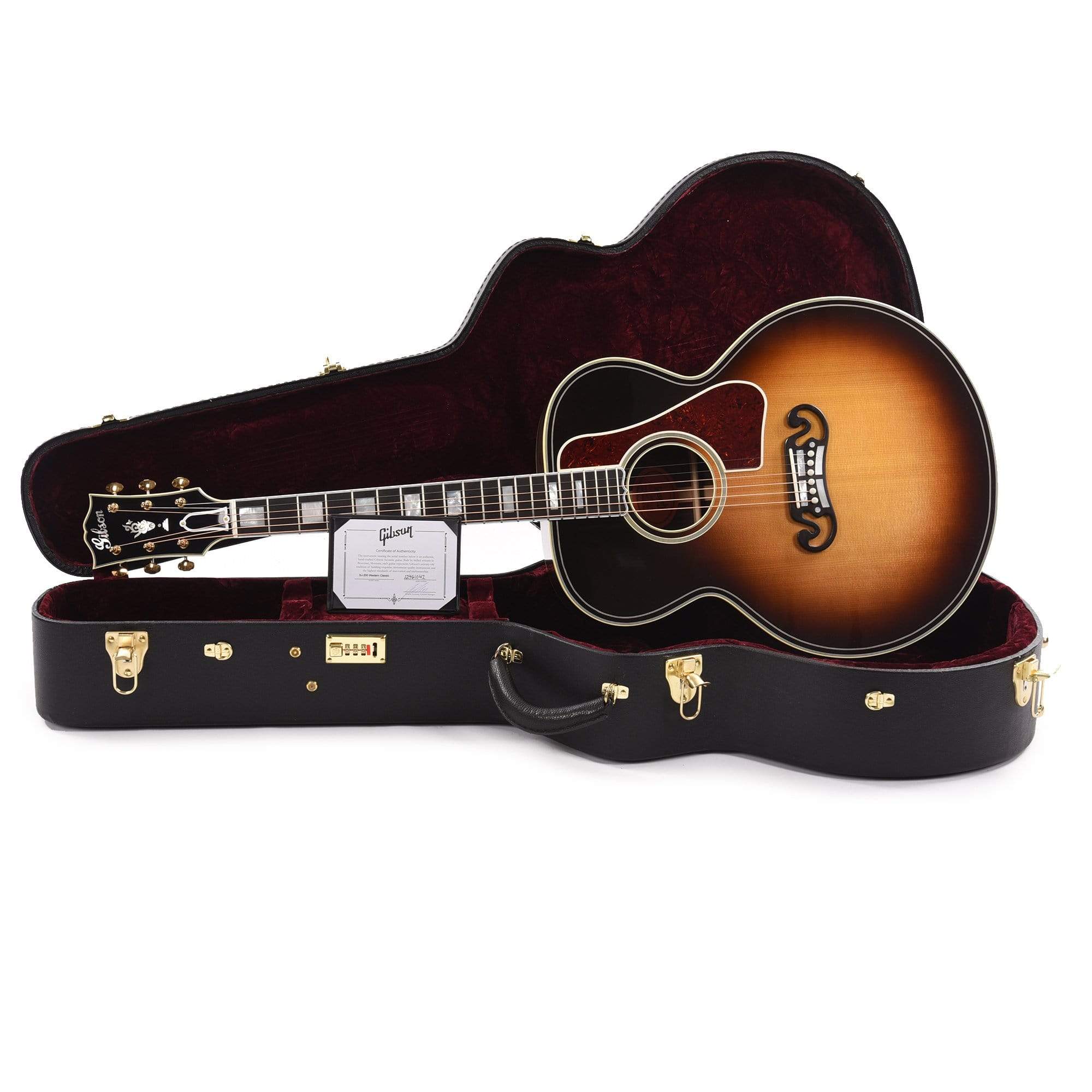 Gibson Montana Custom Shop SJ-200 Western Classic Vintage Sunburst Acoustic Guitars / Jumbo