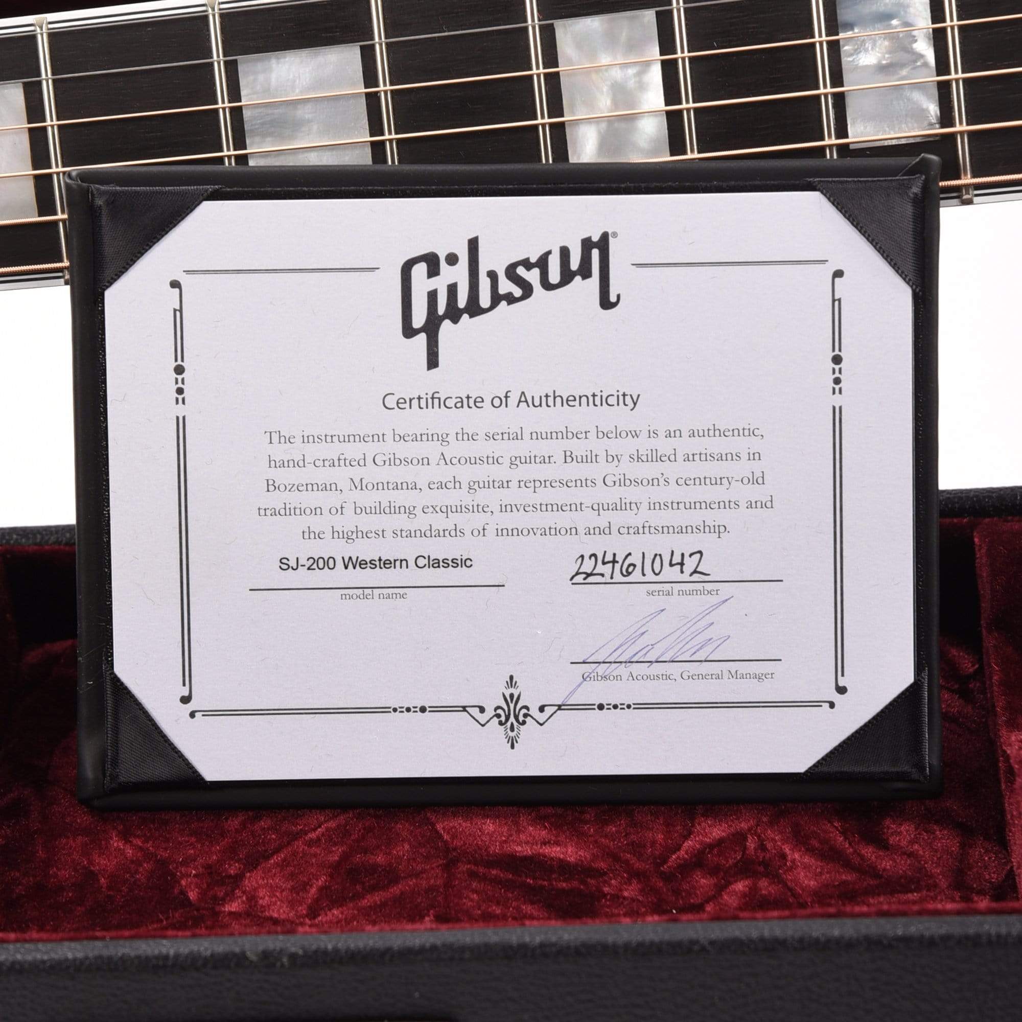 Gibson Montana Custom Shop SJ-200 Western Classic Vintage Sunburst Acoustic Guitars / Jumbo