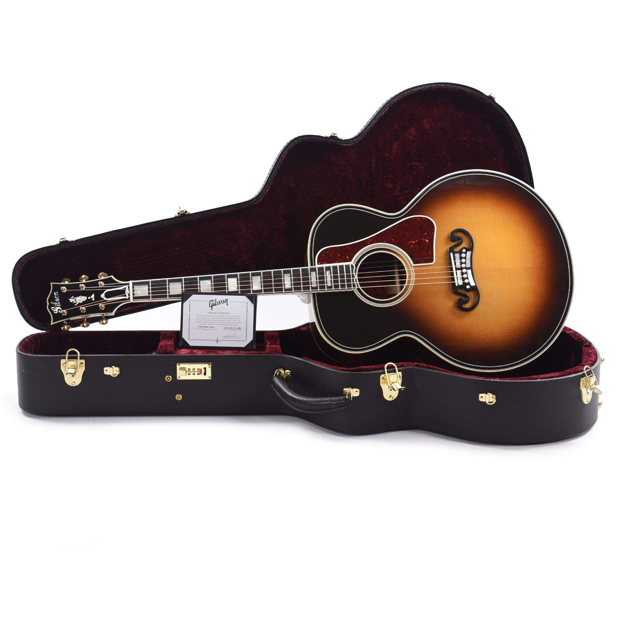 Gibson Montana Custom Shop SJ-200 Western Classic Vintage Sunburst Acoustic Guitars / Jumbo