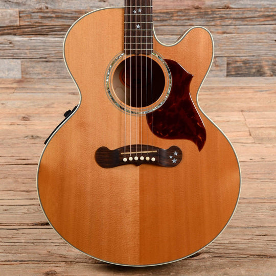 Gibson Montana EC-20 Starburst Natural 1997 Acoustic Guitars / Jumbo
