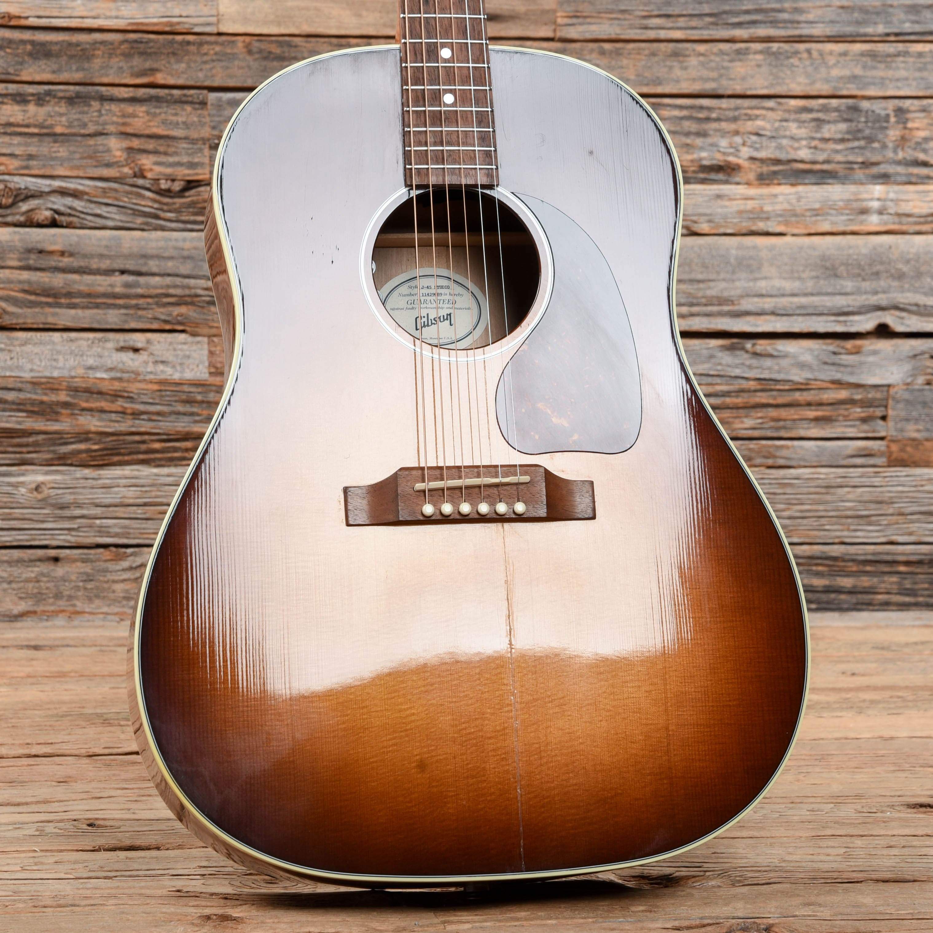 Gibson Montana J-45 Studio Walnut Walnut Burst 2019 Acoustic Guitars / Jumbo