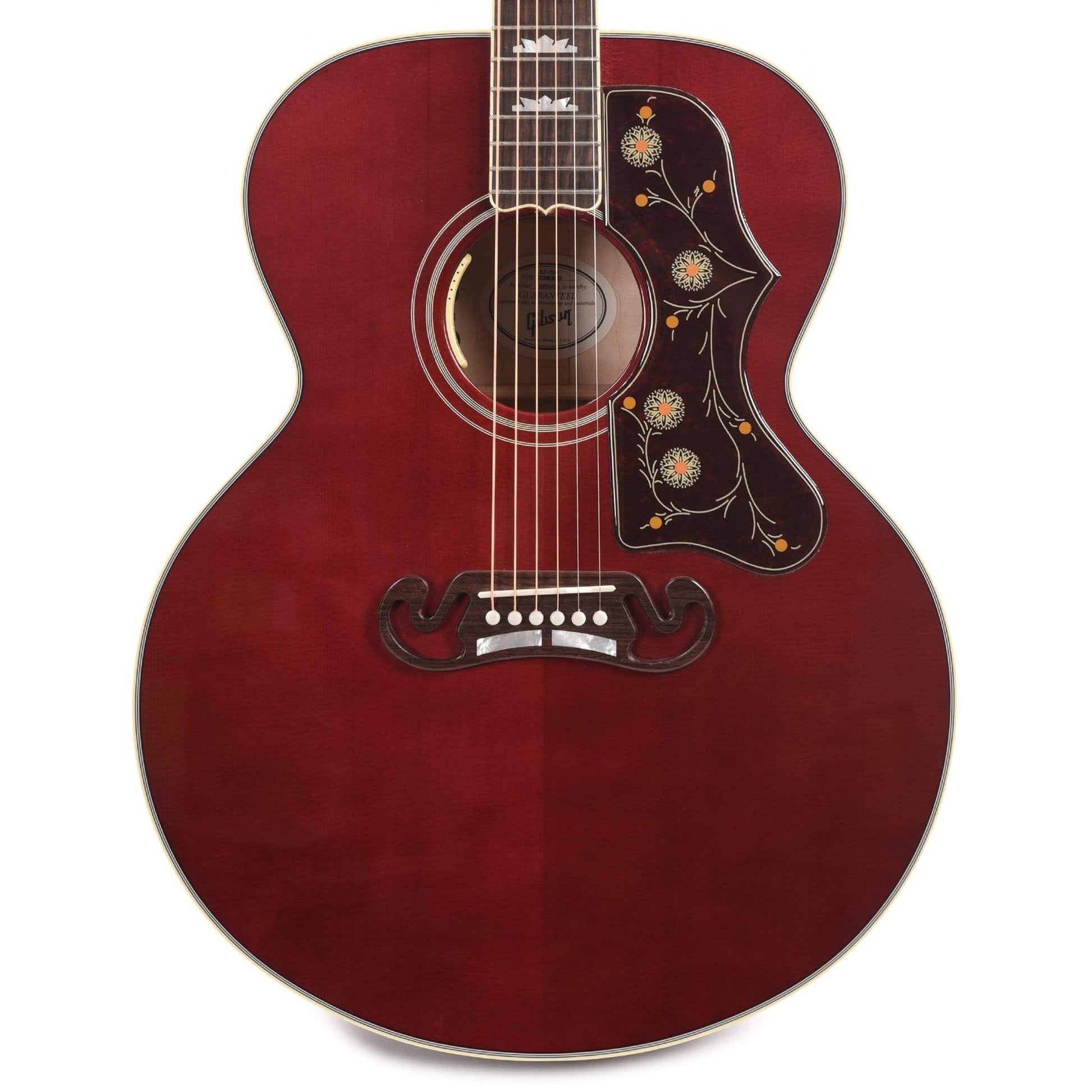 Gibson Montana SJ-200 Standard Wine Red Acoustic Guitars / Jumbo