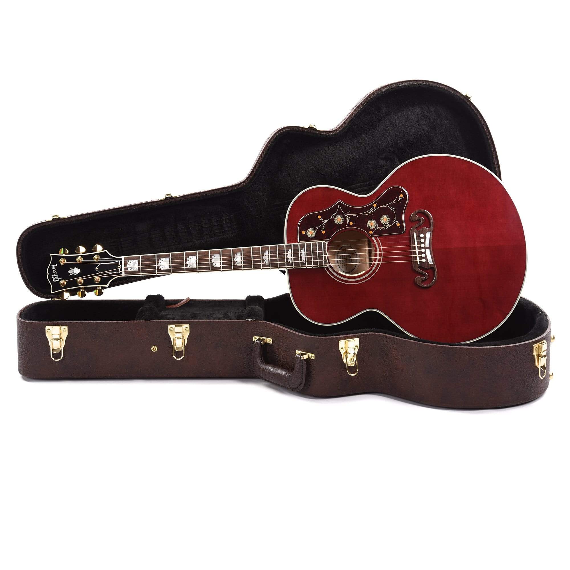 Gibson Montana SJ-200 Standard Wine Red Acoustic Guitars / Jumbo