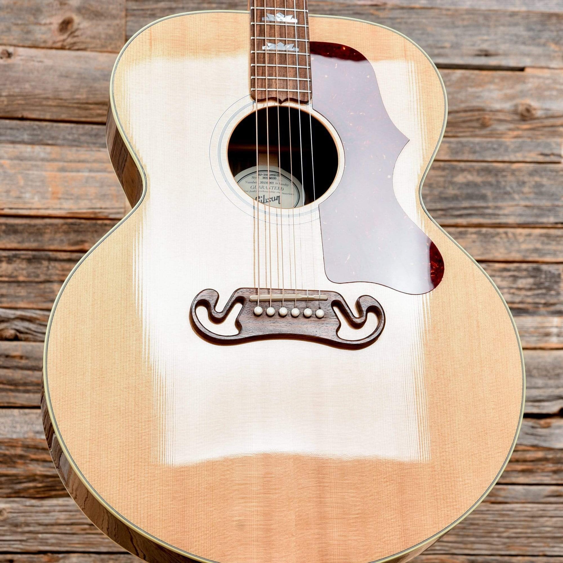 Gibson Montana SJ-200 Studio Rosewood Antique Natural Acoustic Guitars / Jumbo