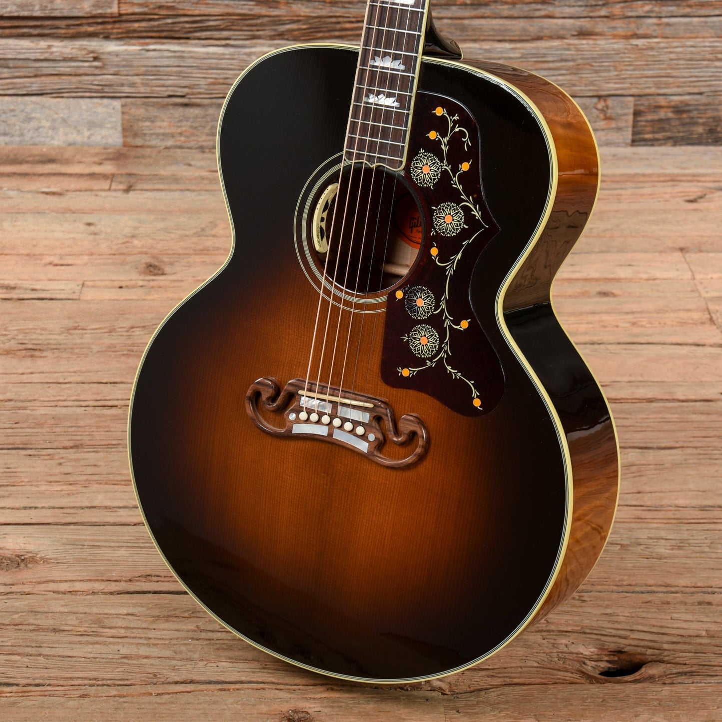 Gibson Montana SJ-200 Ultimate Wildwood Spec Vintage Sunburst 2017 Acoustic Guitars / Jumbo