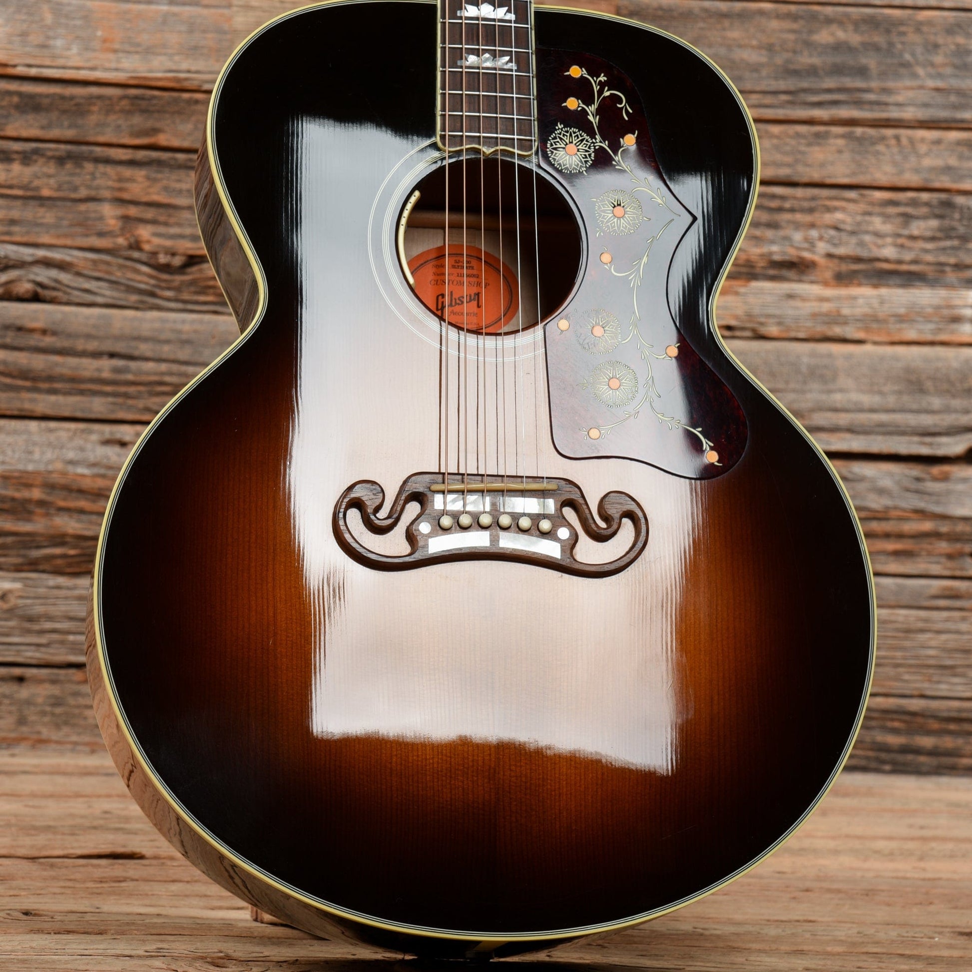 Gibson Montana SJ-200 Ultimate Wildwood Spec Vintage Sunburst 2017 Acoustic Guitars / Jumbo