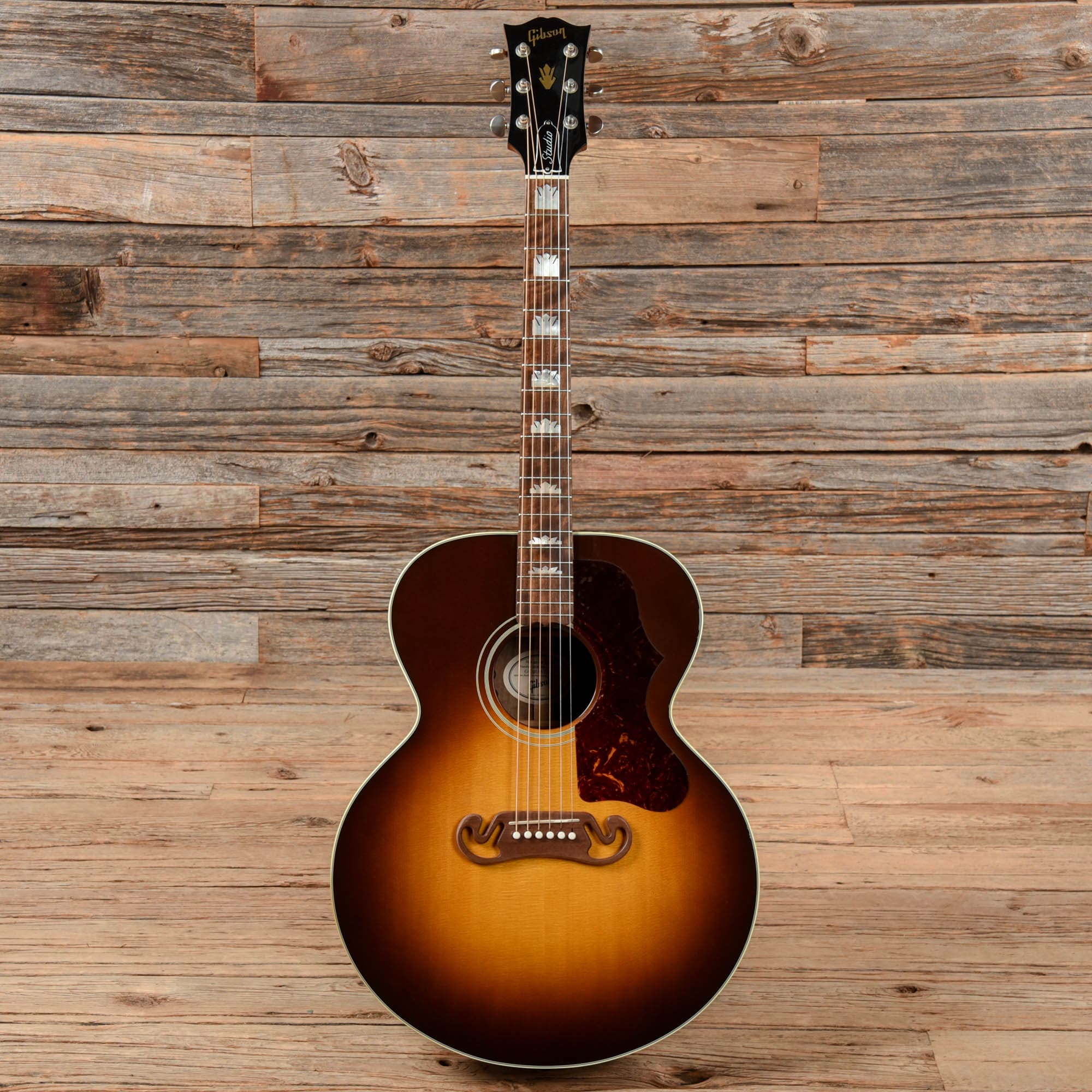 Gibson SJ-200 Studio Walnut Walnut Burst 2017 Acoustic Guitars / Jumbo