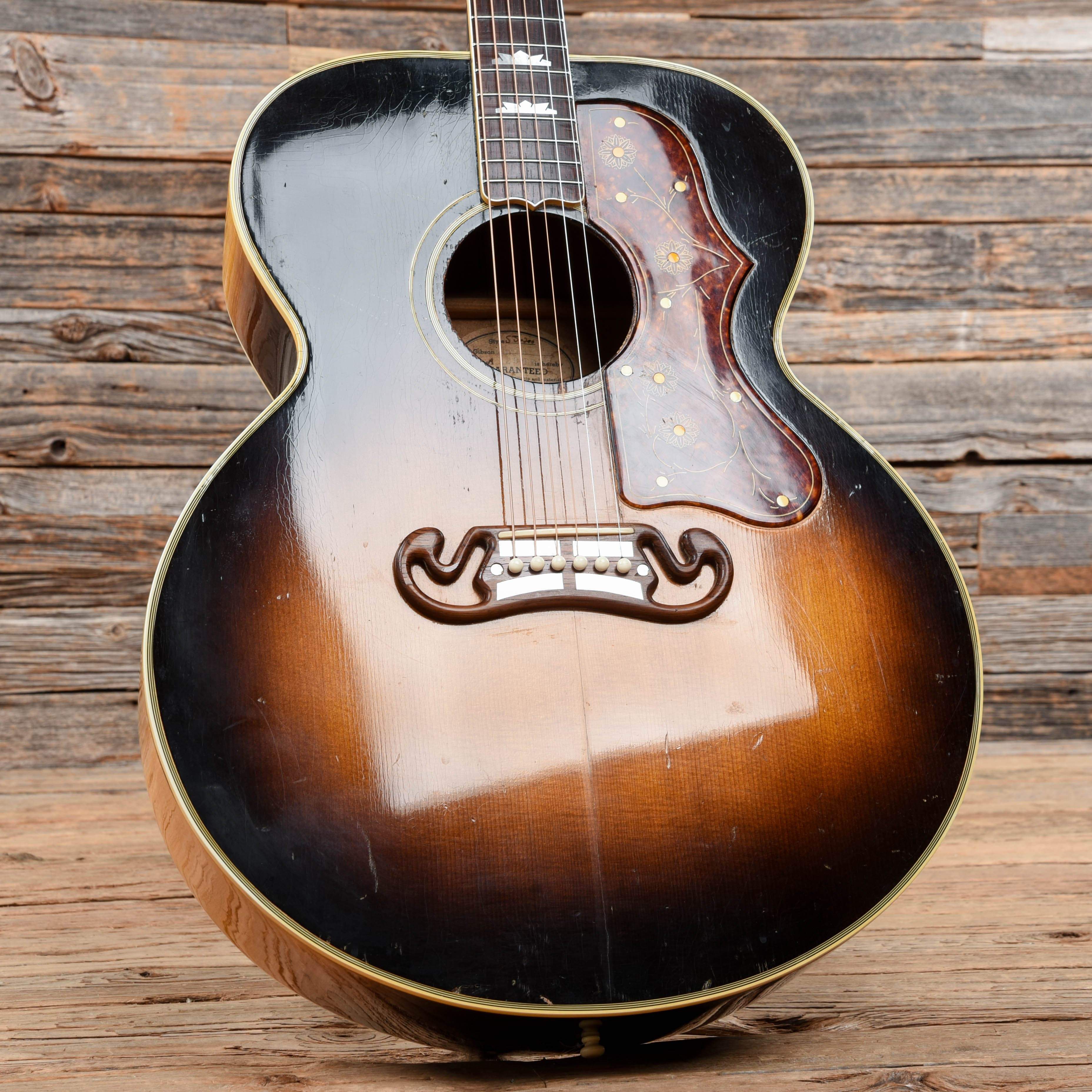 Gibson SJ-200 Sunburst 1953 Acoustic Guitars / Jumbo