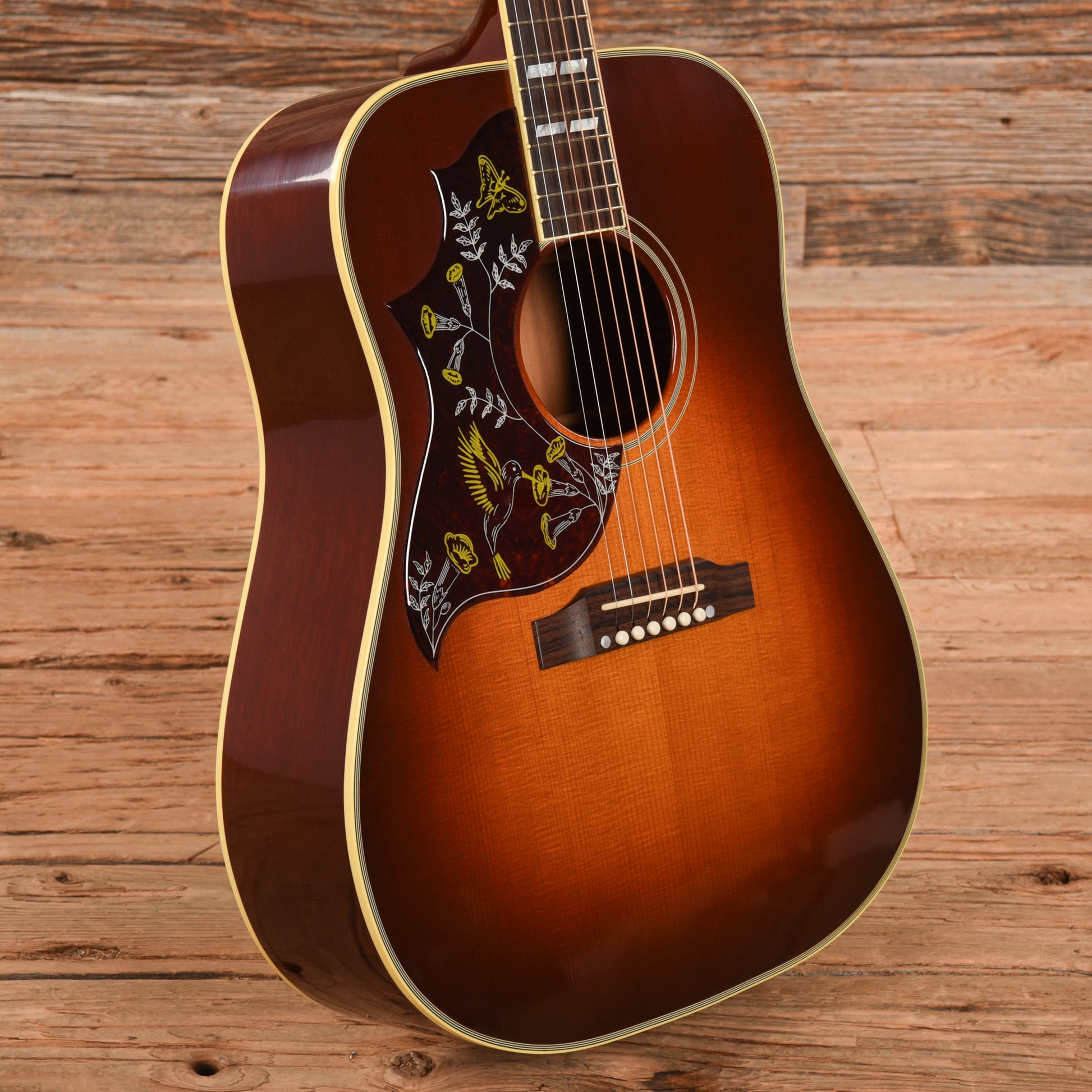 Gibson Hummingbird Vintage Sunburst 2016 LEFTY Acoustic Guitars / Left-Handed