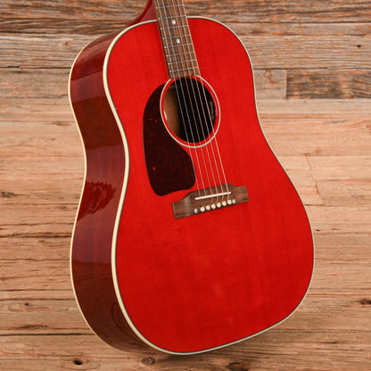 Gibson J-45 Standard Cherry 2022 LEFTY Acoustic Guitars / Left-Handed