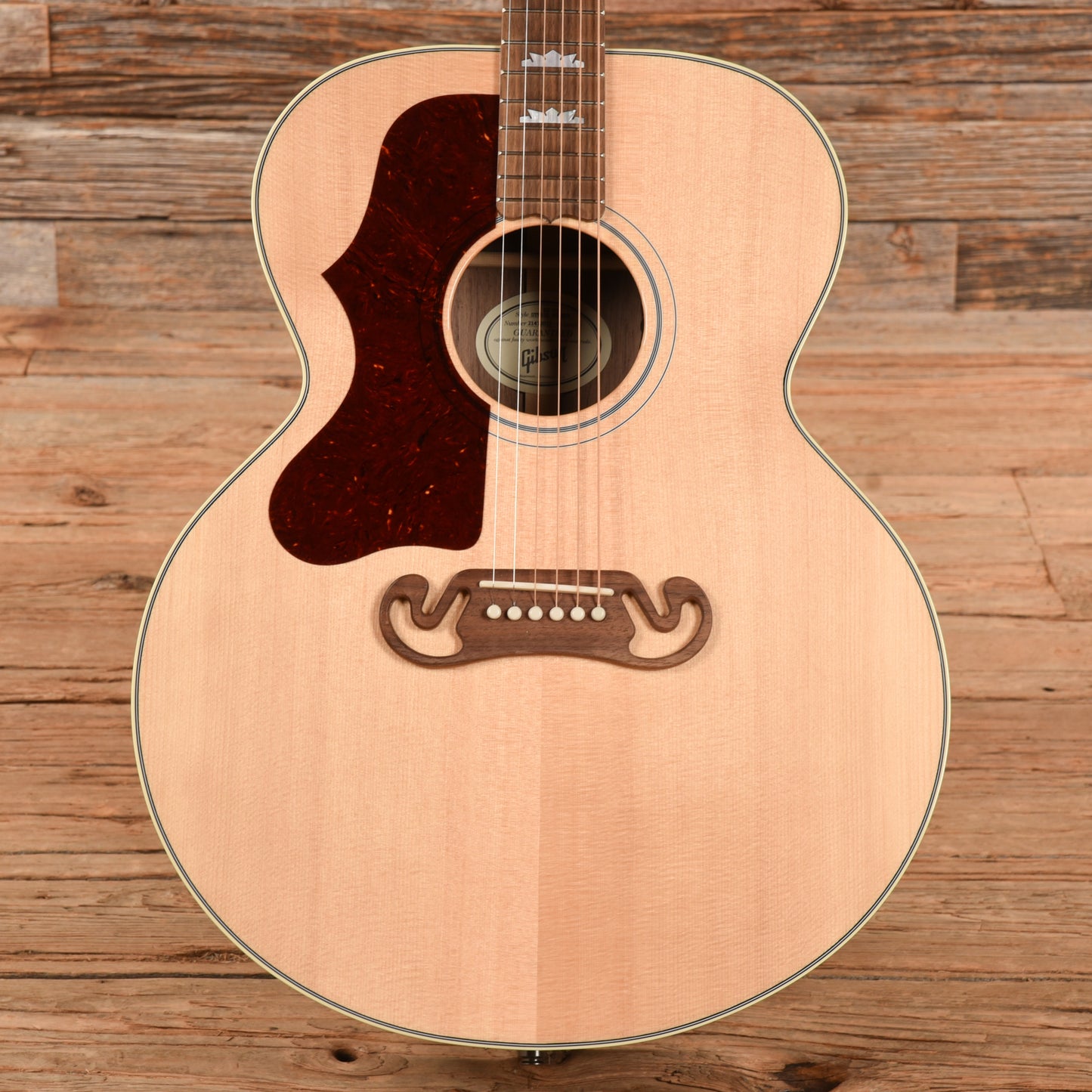 Gibson SJ-200 Studio Walnut Natural 2022 LEFTY Acoustic Guitars / Left-Handed